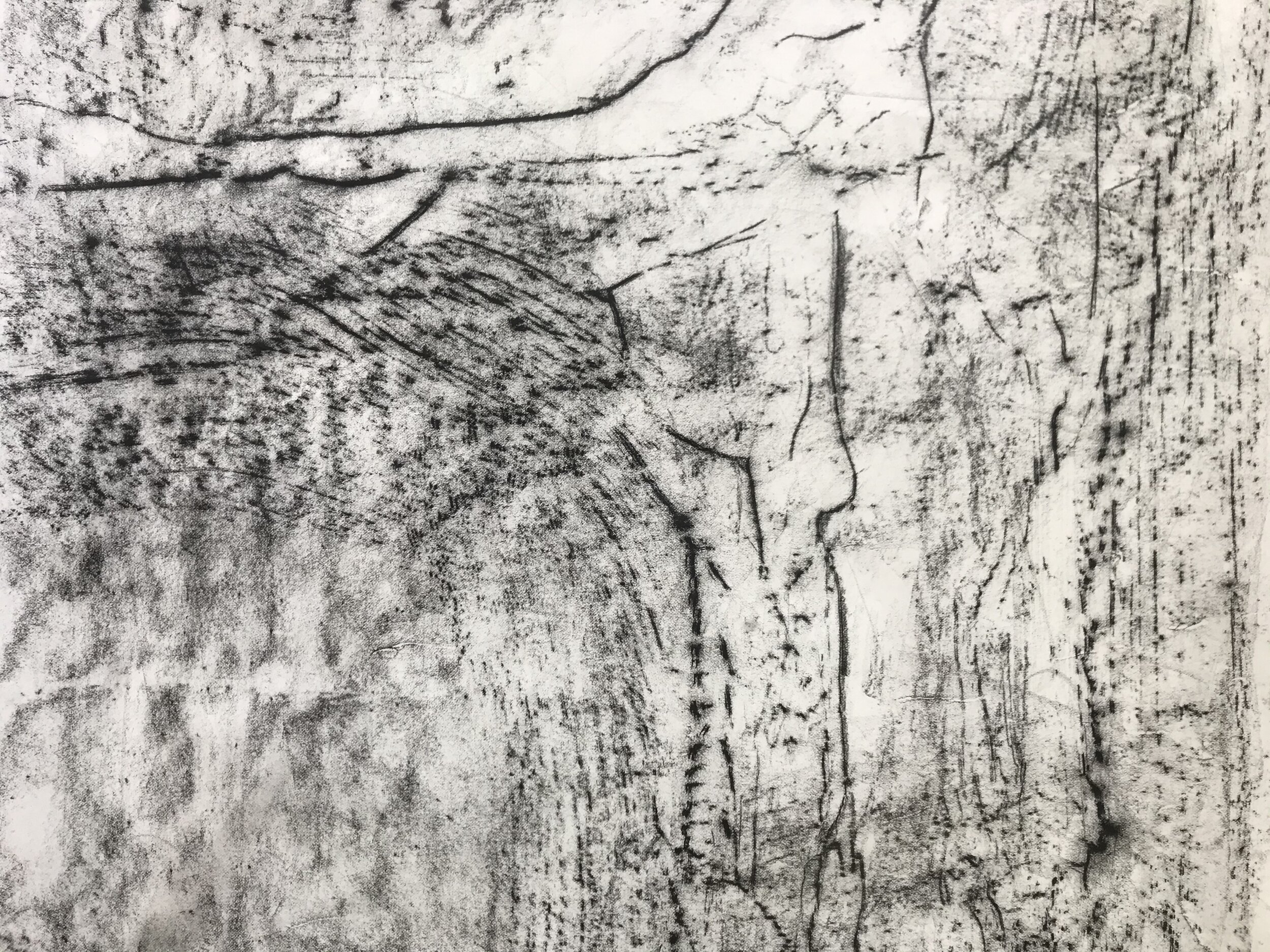 Detail, Rubbed Drawing No. 3