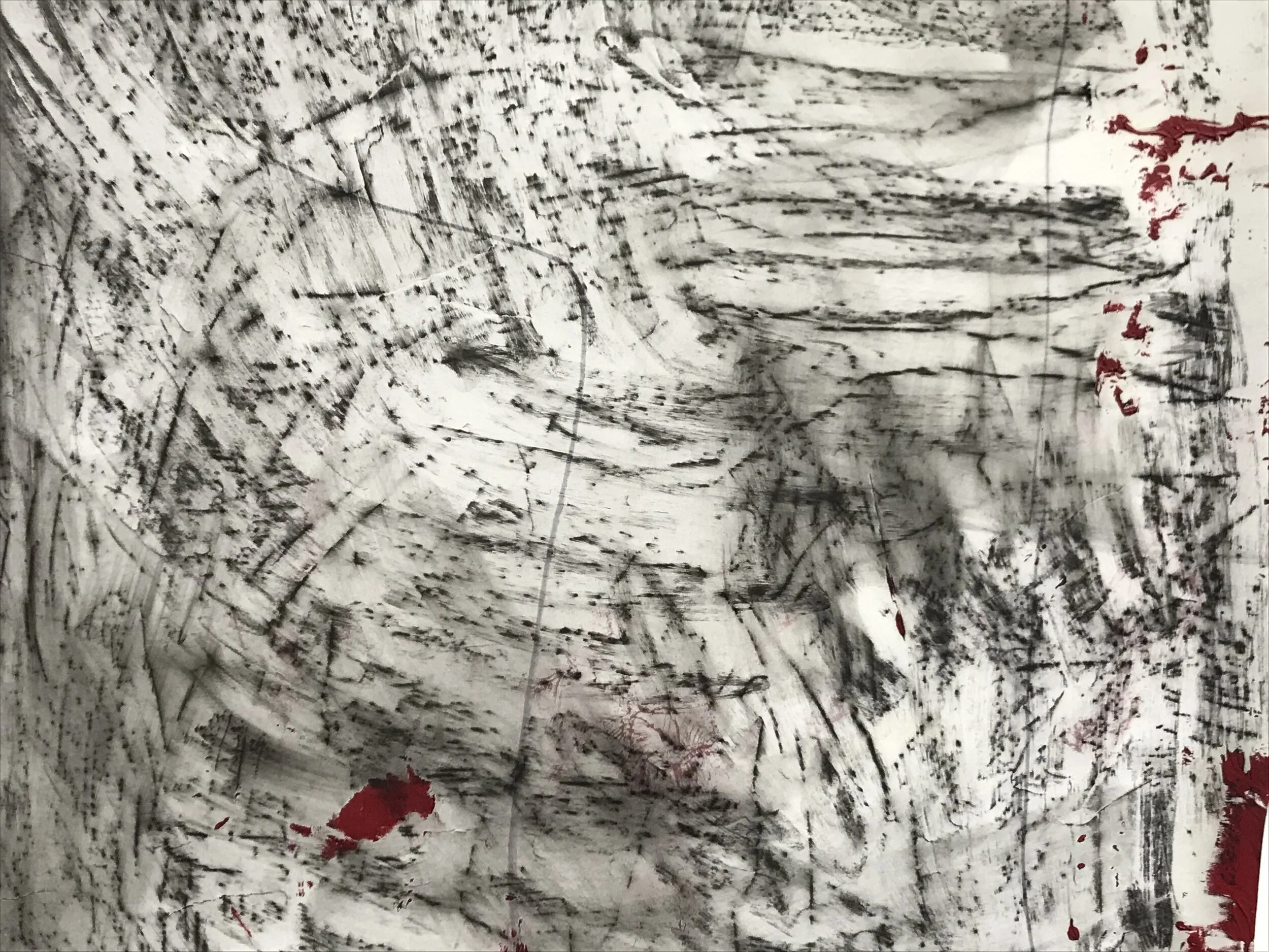  Detail,  Rubbed Drawing No. 8    