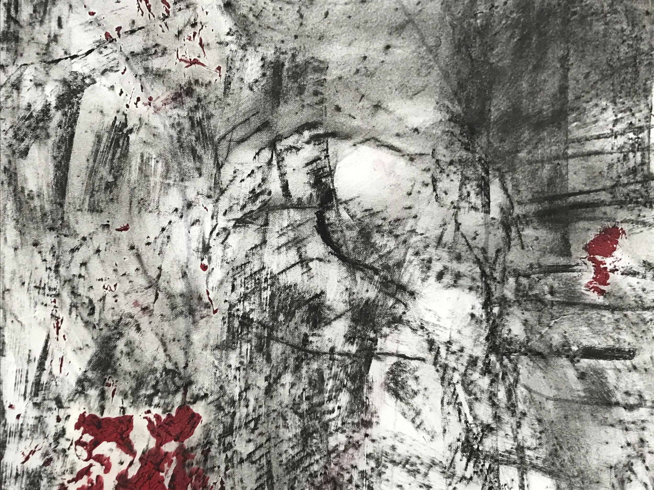  Detail,  Rubbed Drawing No.9  