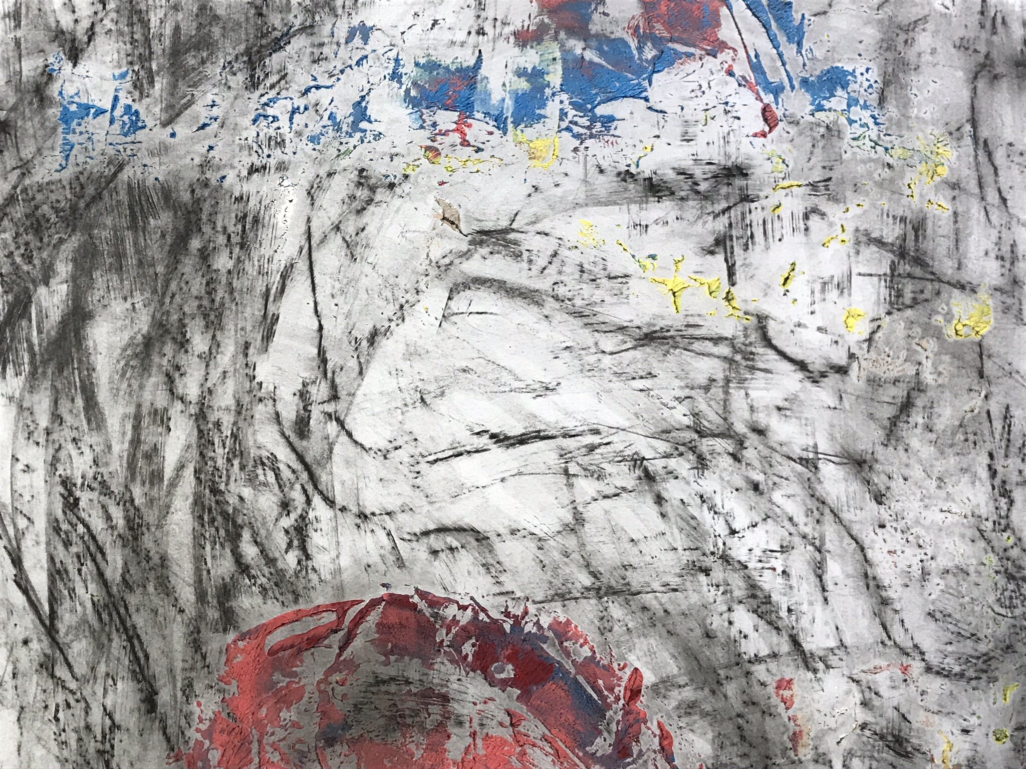 Detail, Rubbed Drawing No.15
