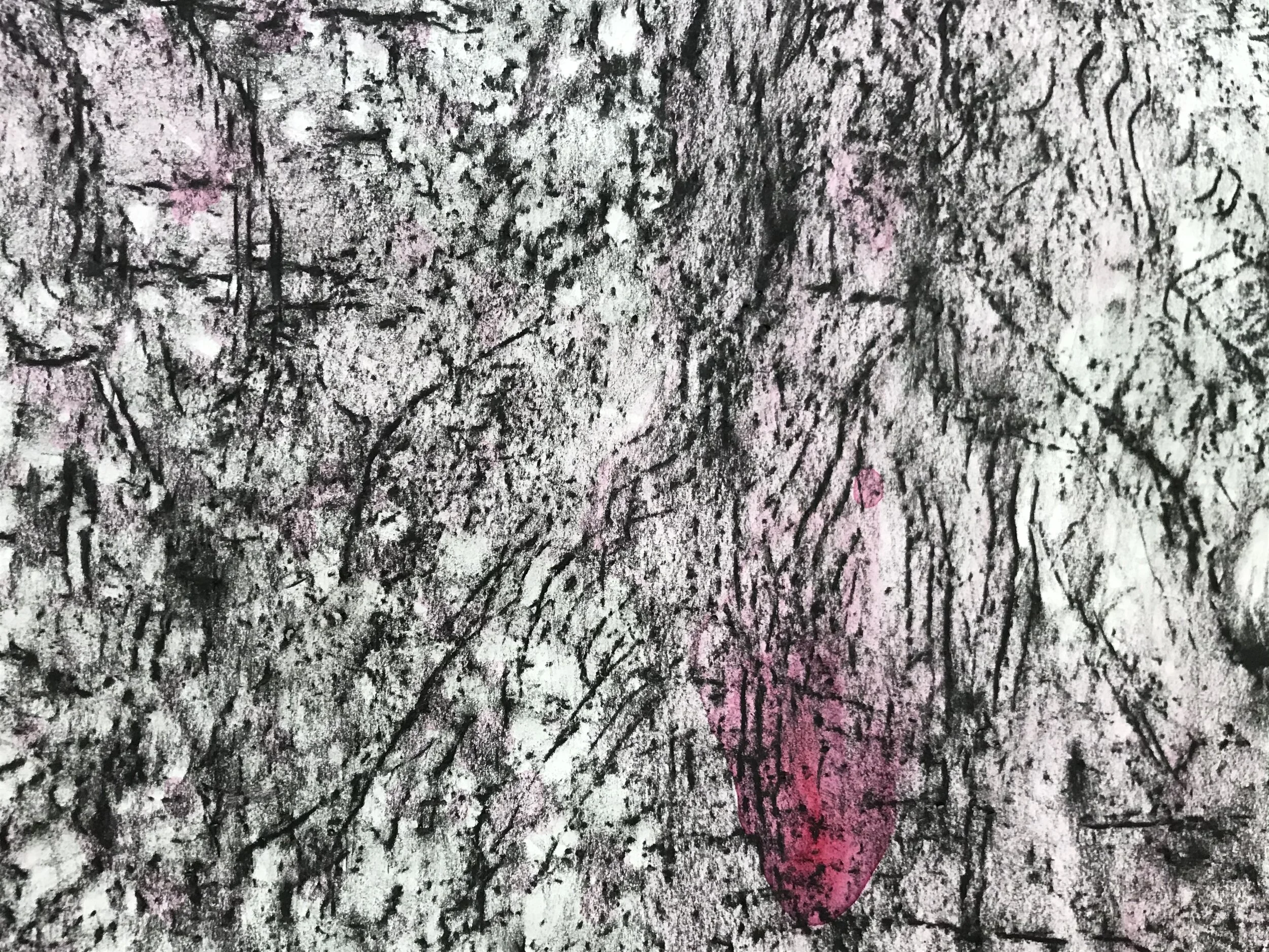  Detail,  Rubbed Drawing No. 23  