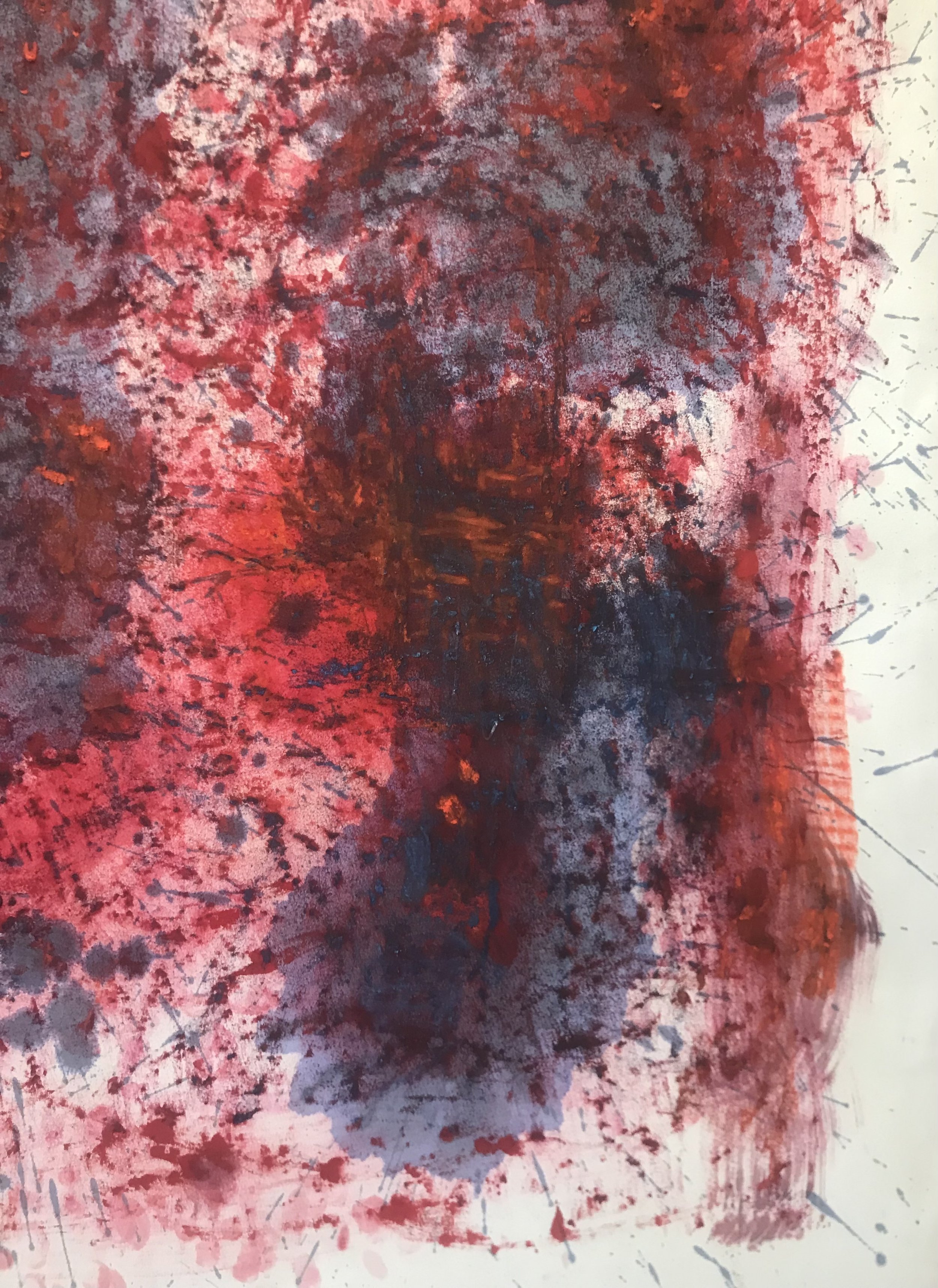 Detail, Rubbed Drawing No. 41