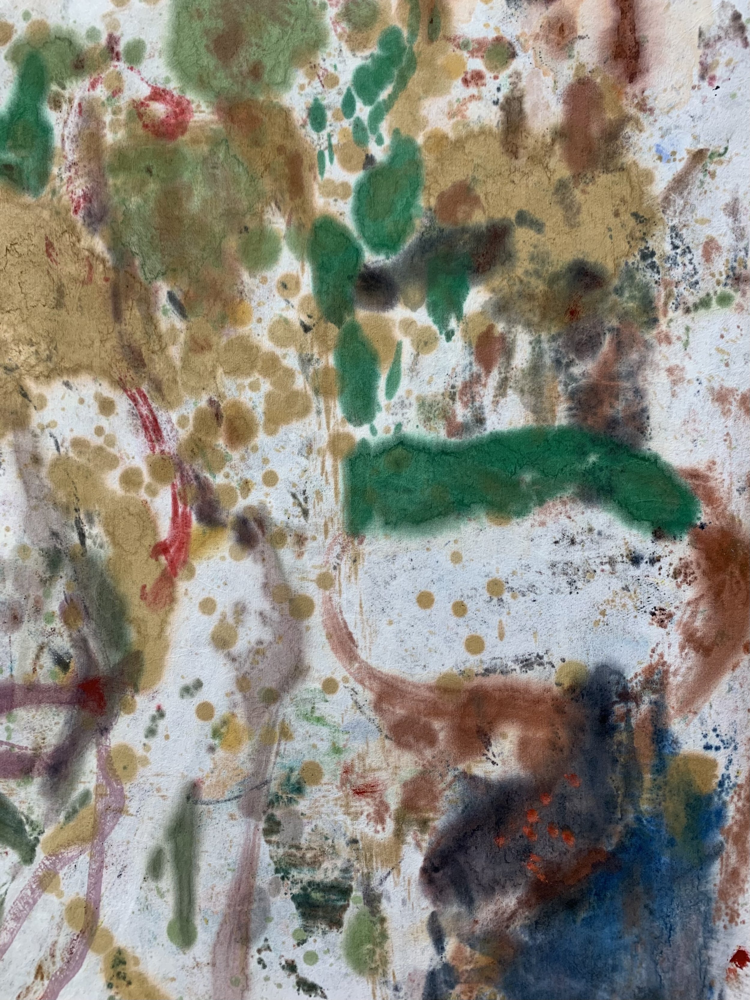  Detail,  Reverse Painting 3  
