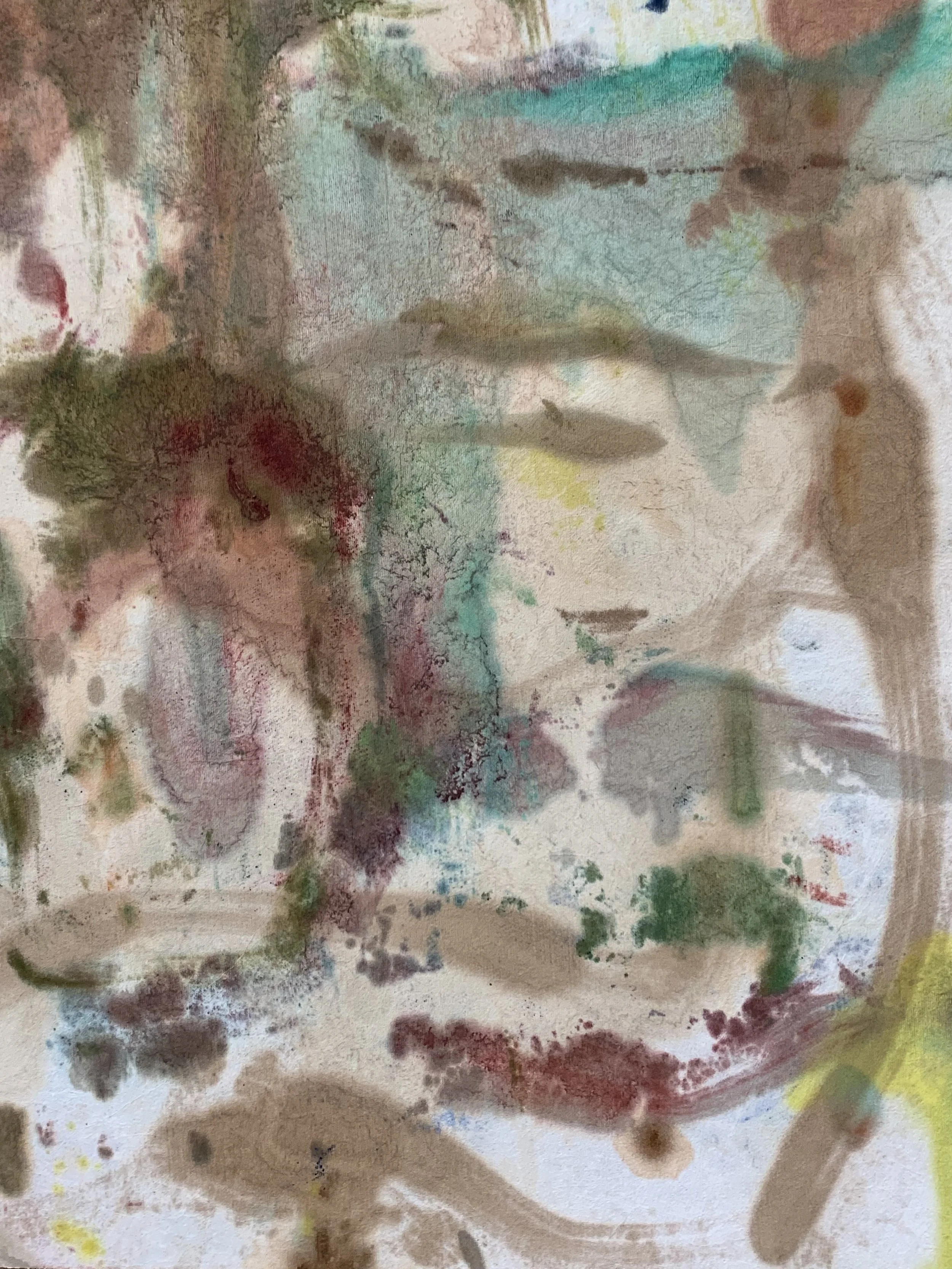  Detail,  Reverse Painting 4  