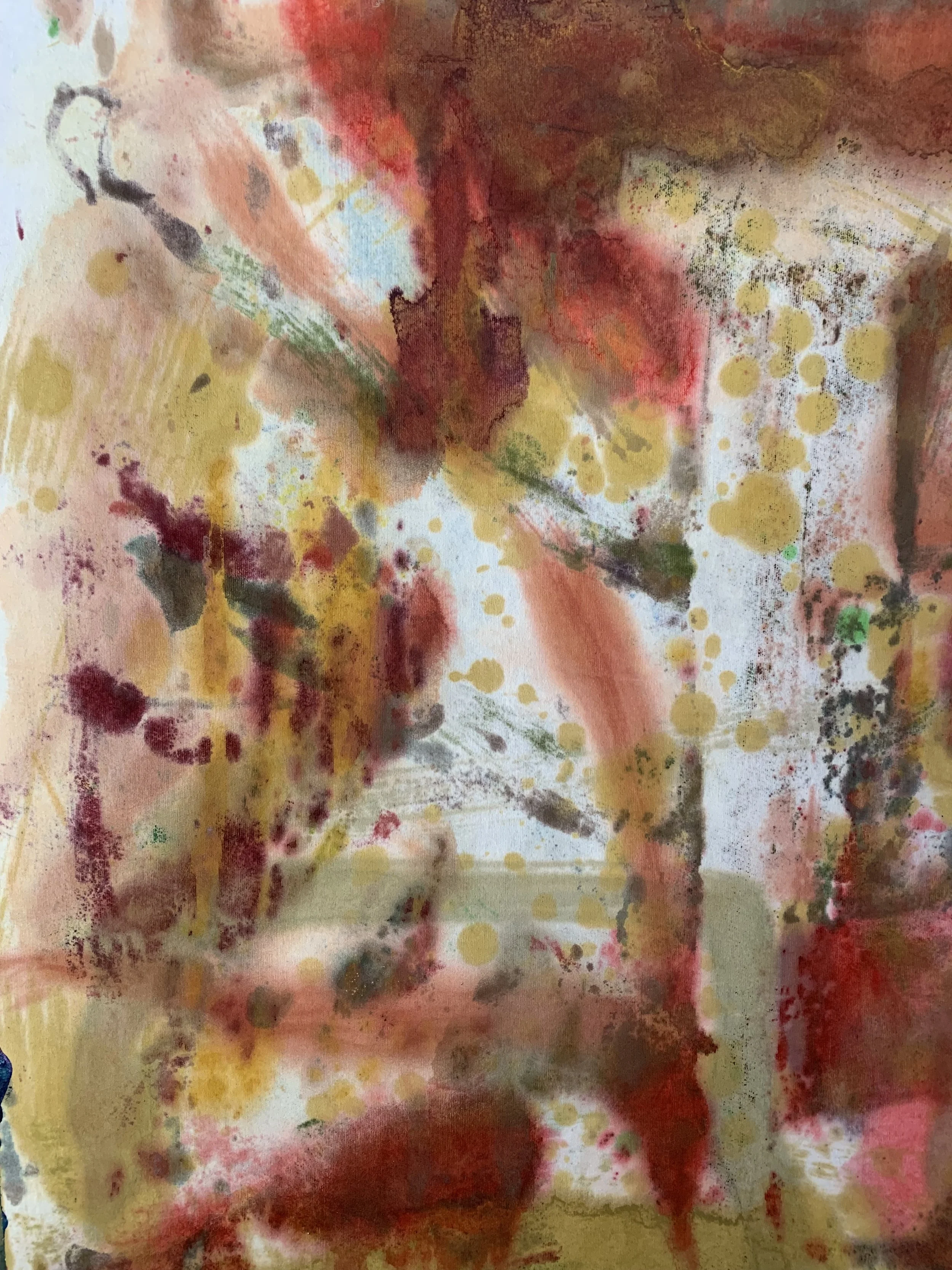  Detail,  Reverse Painting 10  