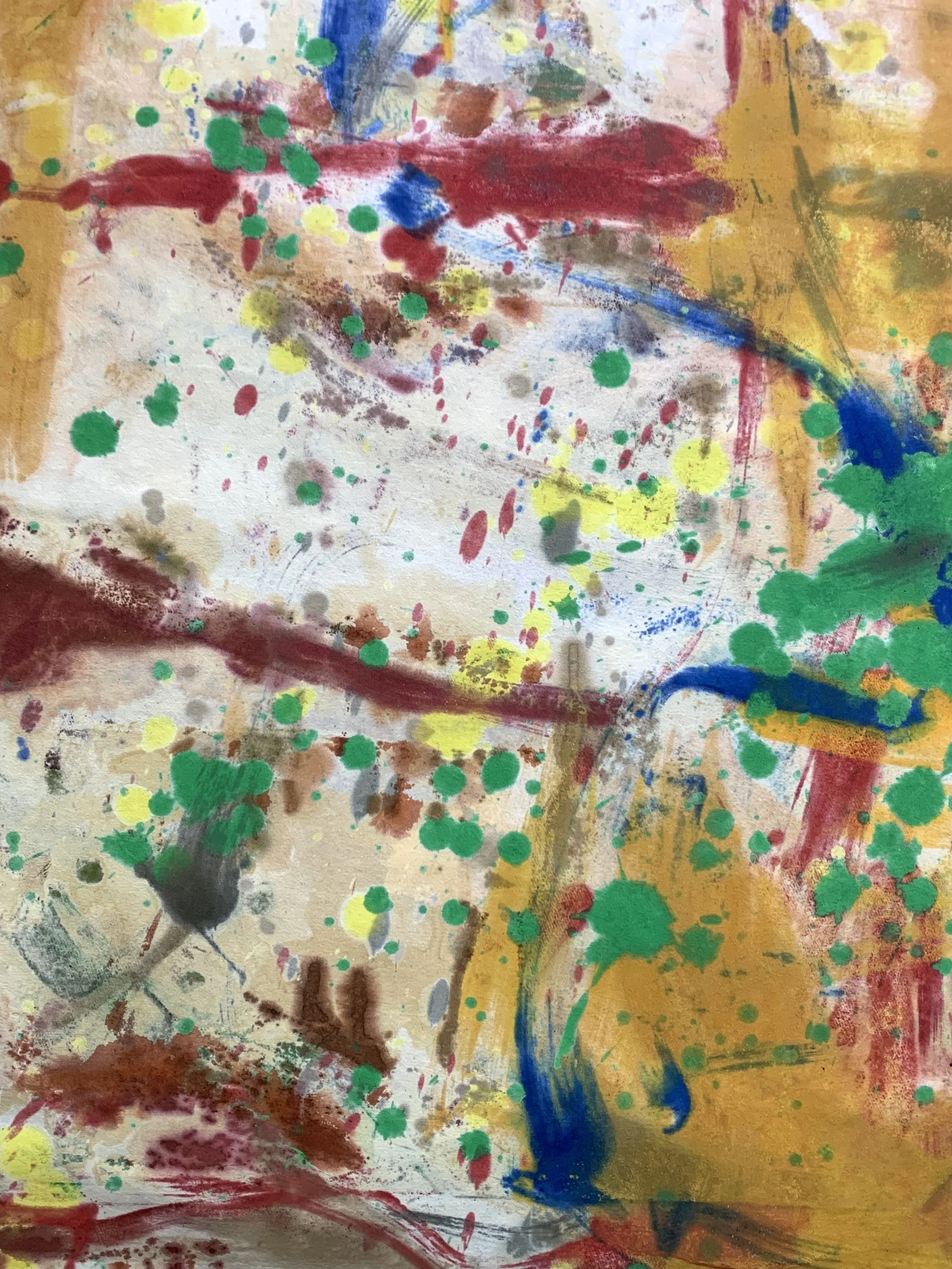  Detail,  Reverse Painting 13  