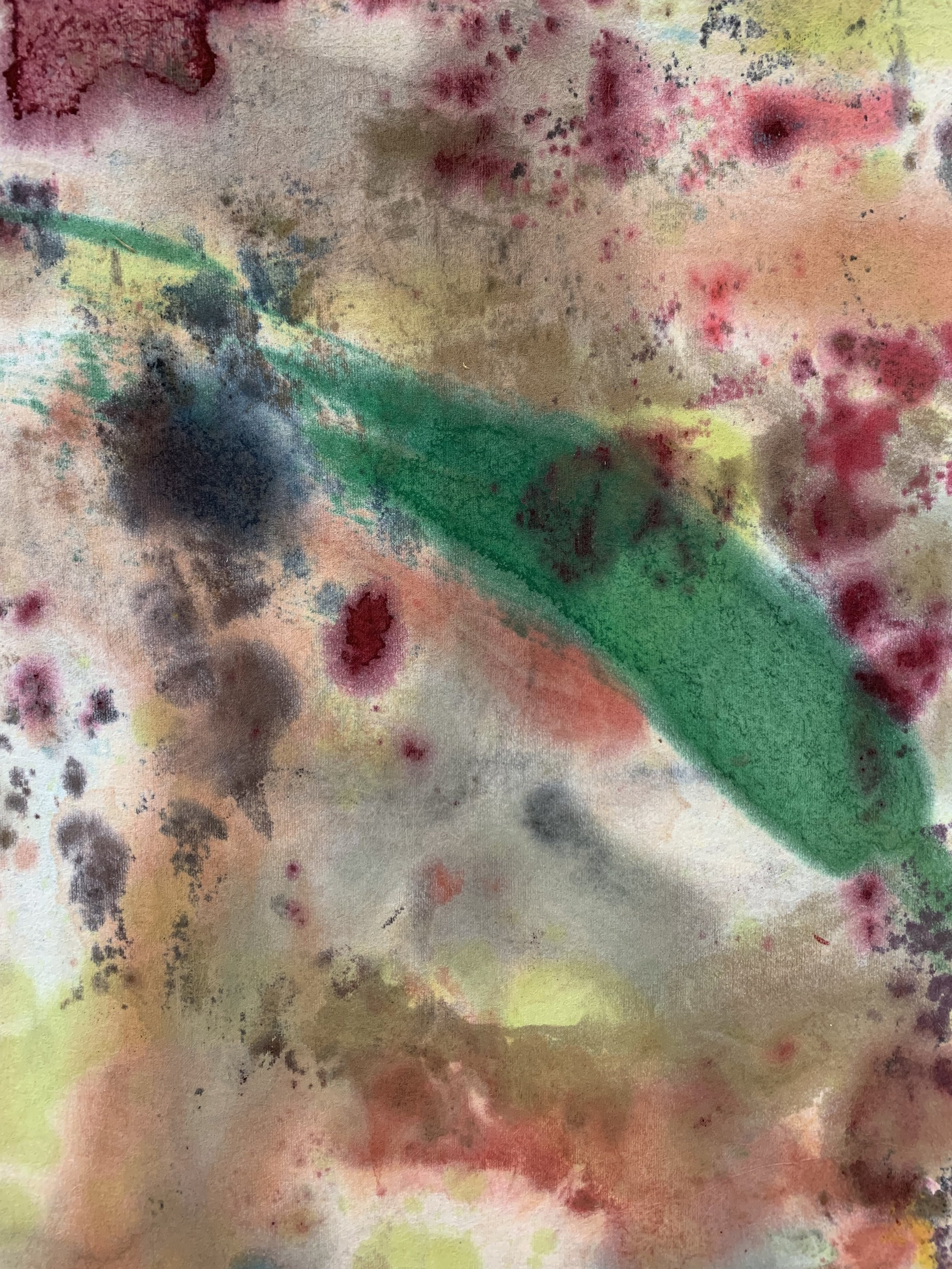  Detail,  Reverse Painting 16  