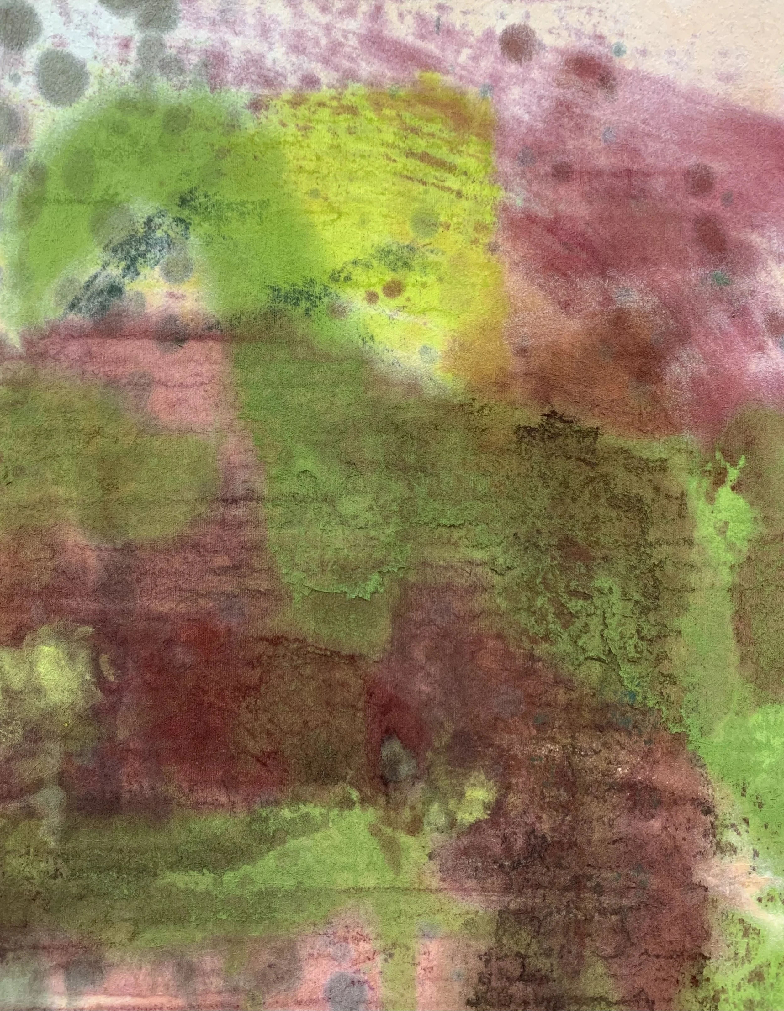  Detail,  Reverse Painting 14    