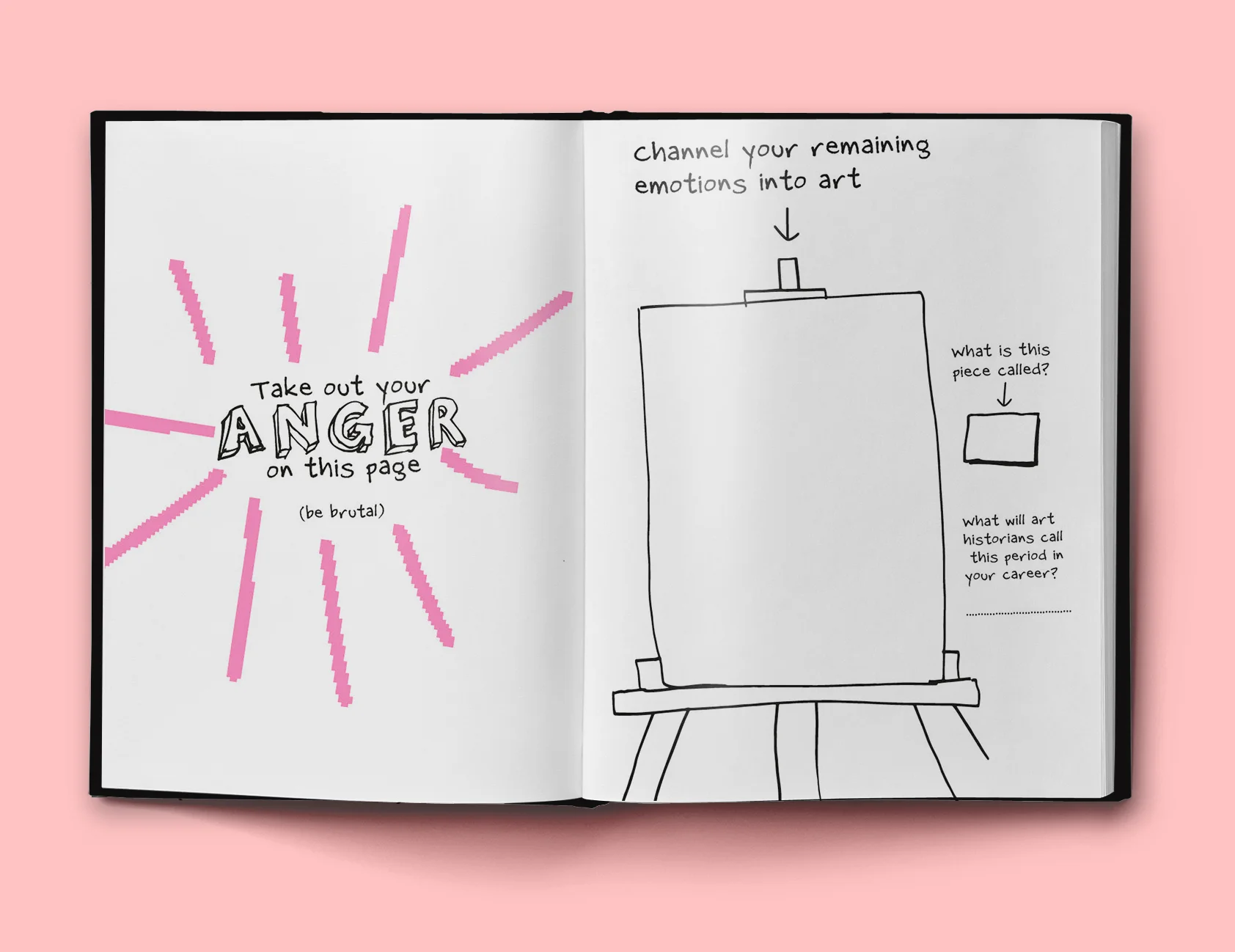 Break up Journal spreads anger art.jpg