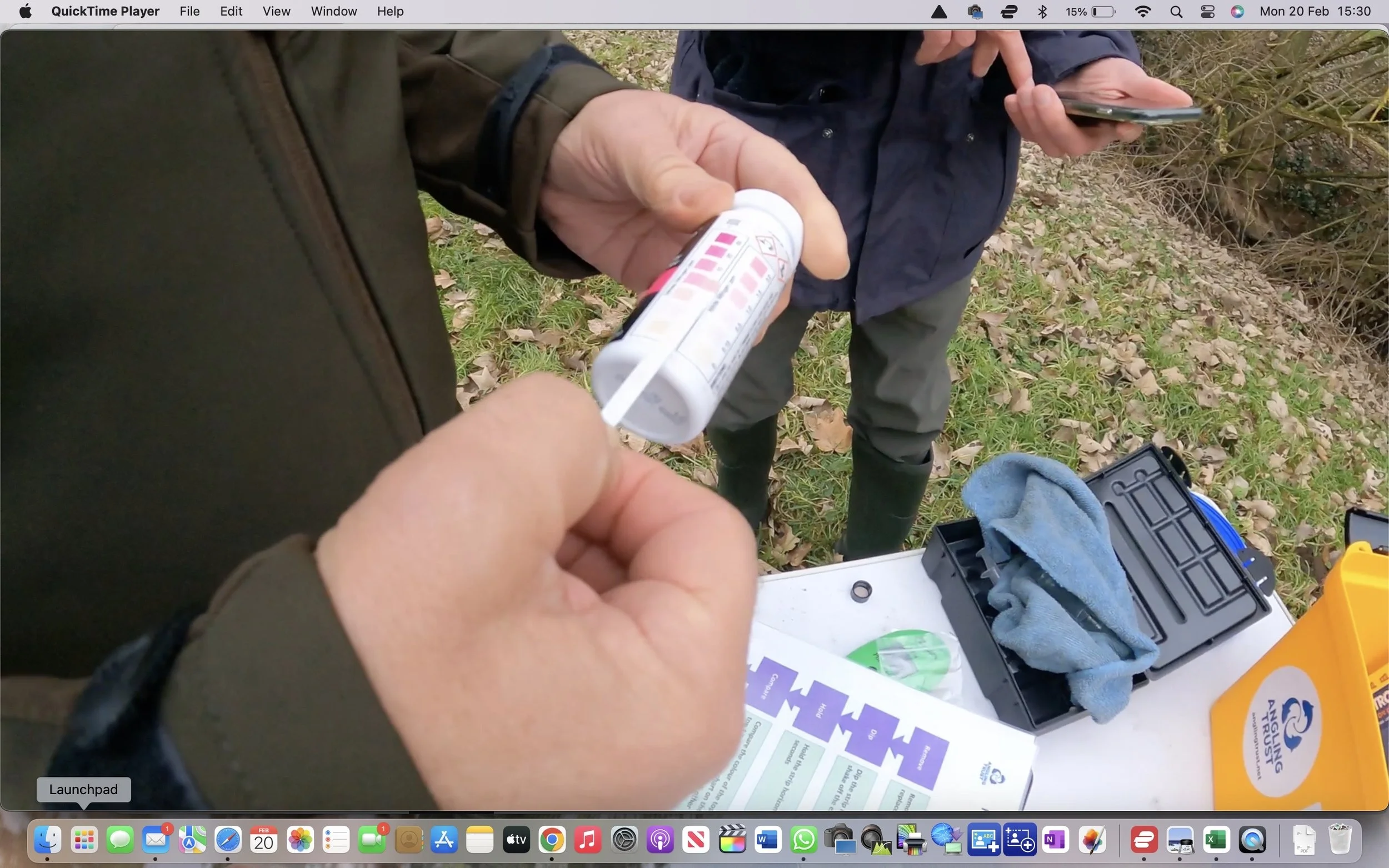 How healthy is the River Leadon?