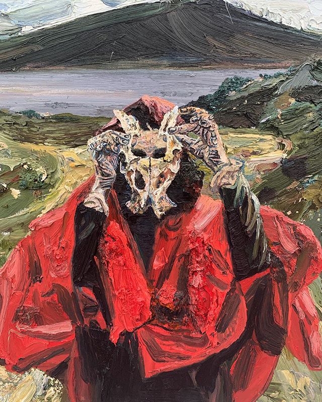 HPY WOMYN DAY! Here is my alter ego painted real thick by the amazing #allisonschulnik
#enjoythisbrieflife