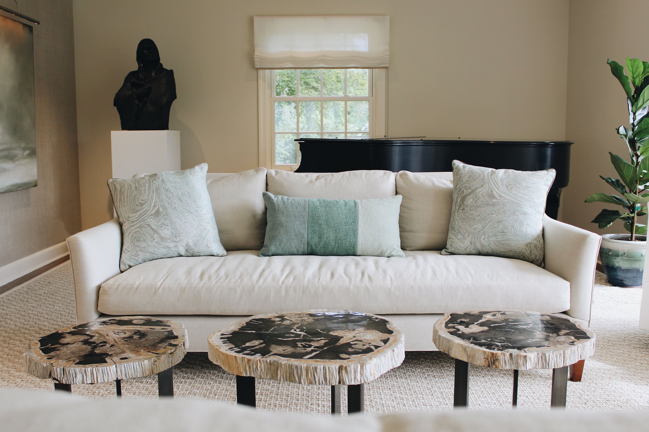 Living room redesign_custom sofas_upper montclair New Jersey_sarah Elizabeth design  