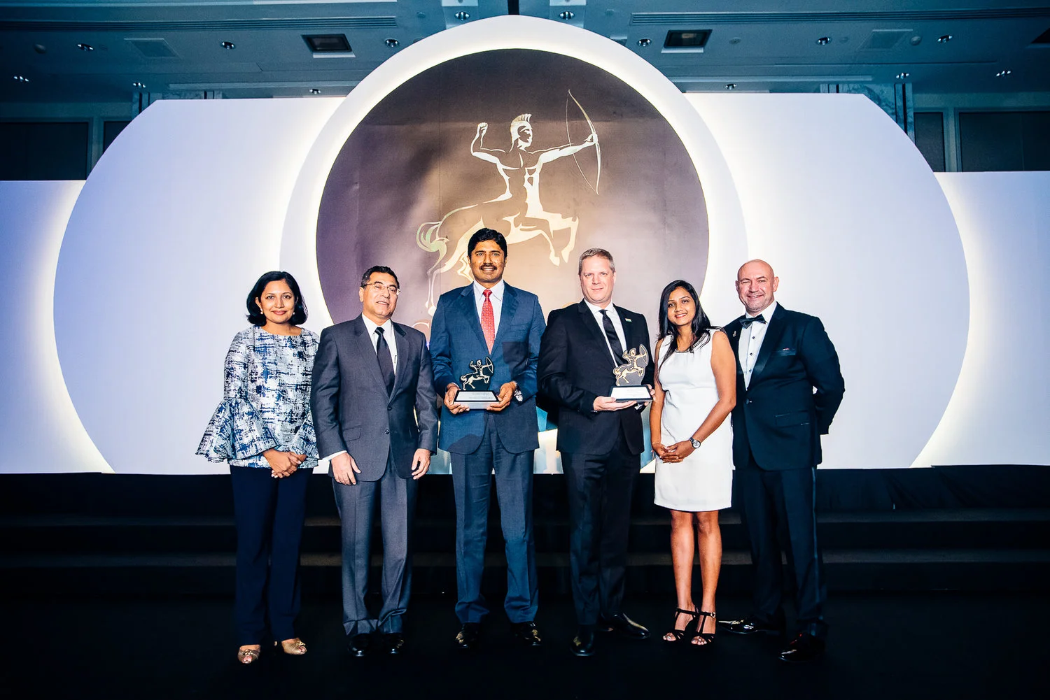 TATA Consultancy Services receiving the highest honor in the sustainability category; Most Socially Responsible Company of the Year, 2016