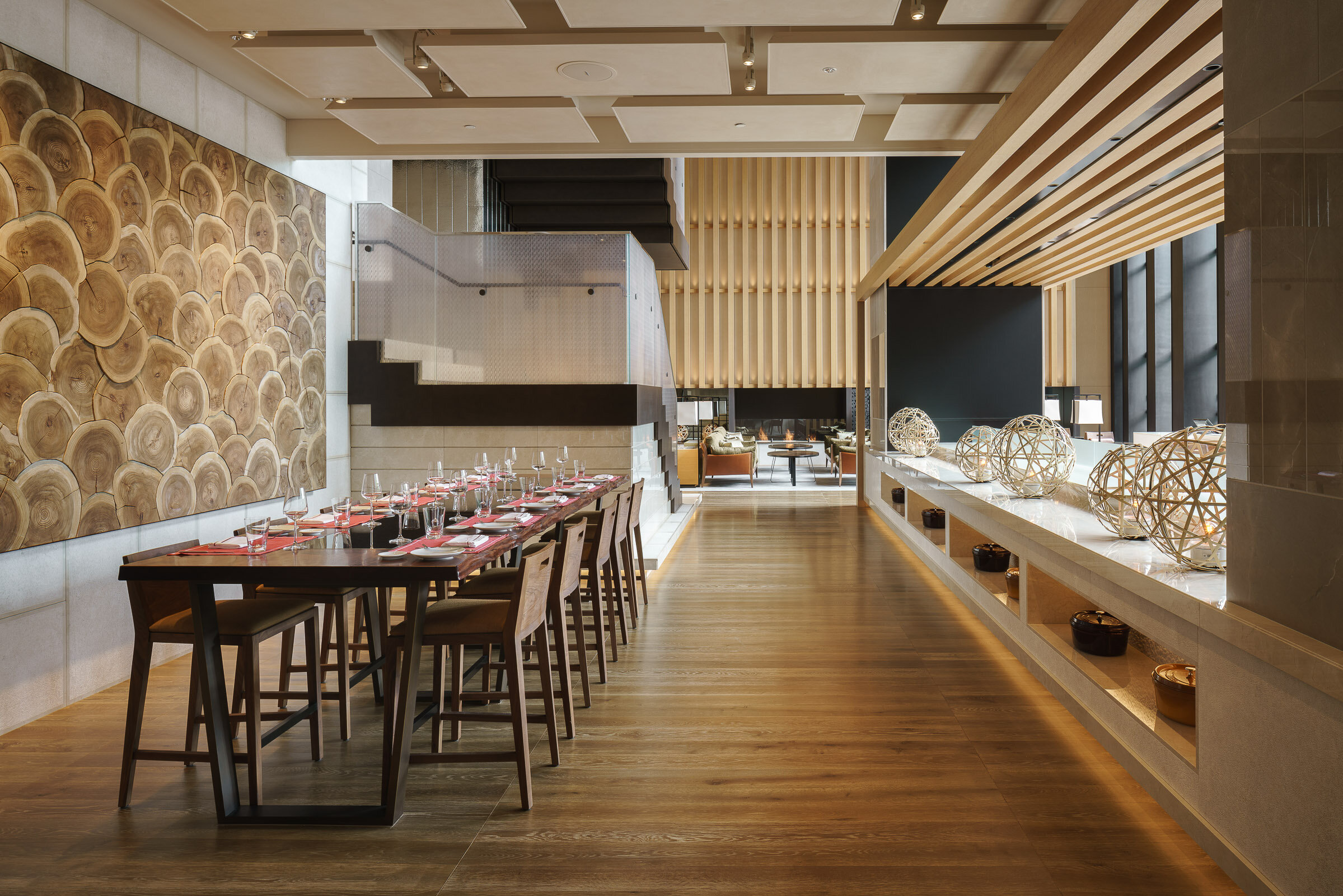 Brasserie at Four Seasons Kyoto / Kokaistudios