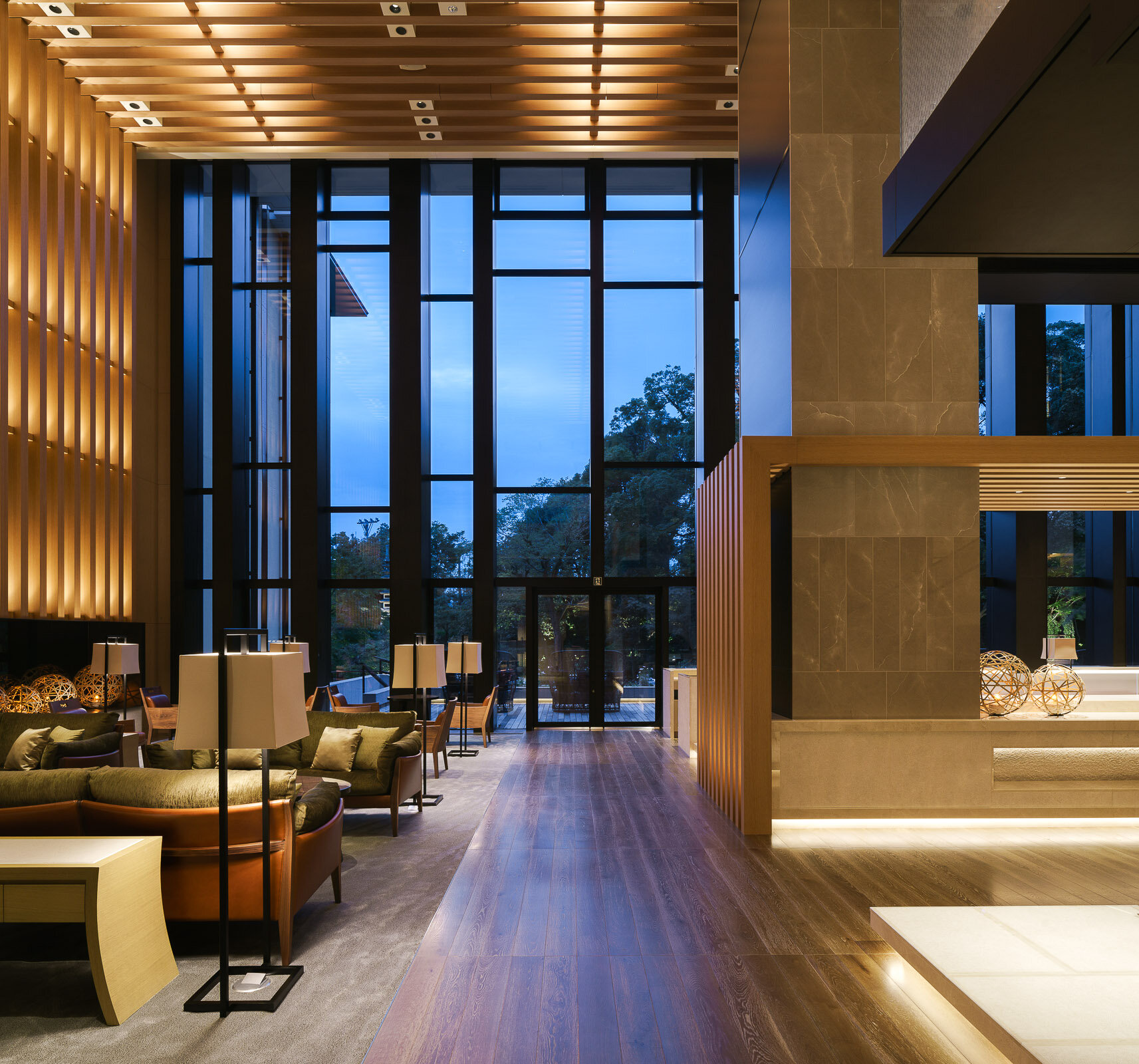 Brasserie at Four Seasons Kyoto / Kokaistudios