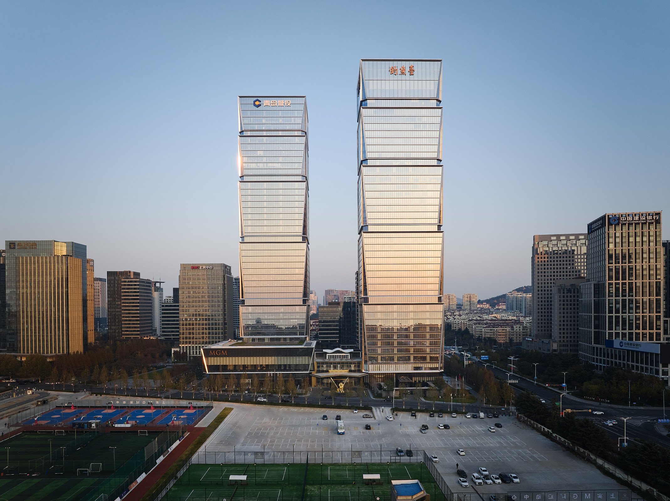 Qingdao Financial City / KPF