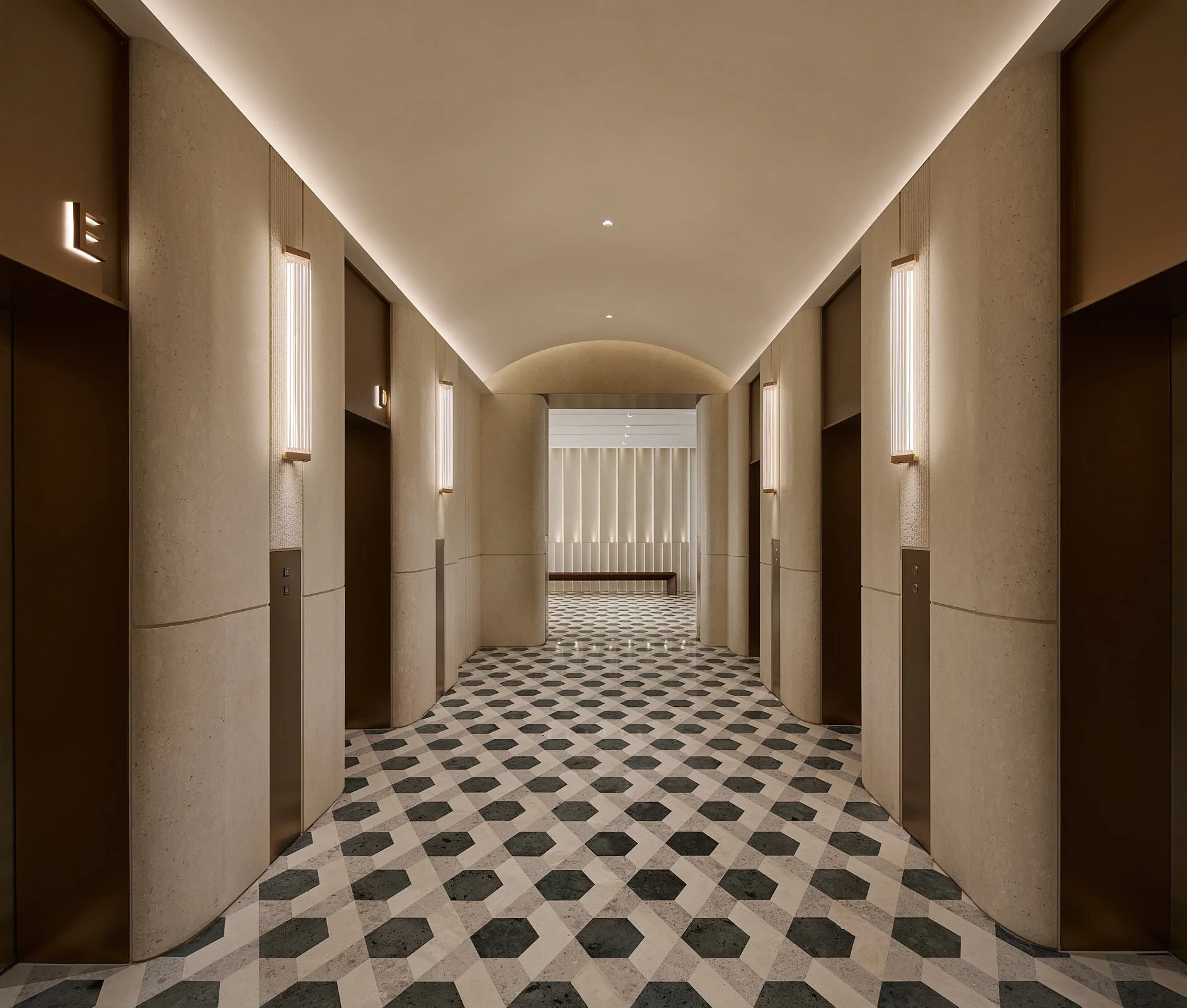 Sanxin Tower Lobby / LYNINC