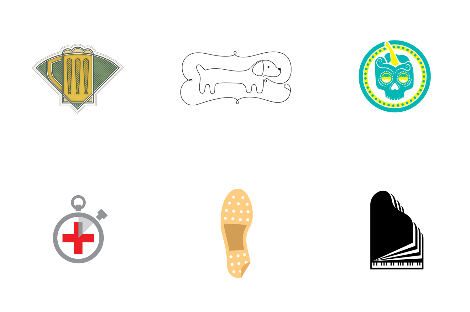 Designs by Matt MacArthur, Jen Movitz, Jeff Langevin, Alec Rocklein and Nick David