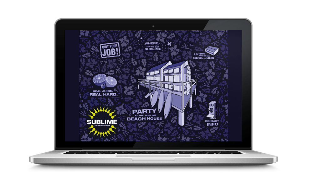 Sublime Microsite | Lead Designer: Kevin Cimo
