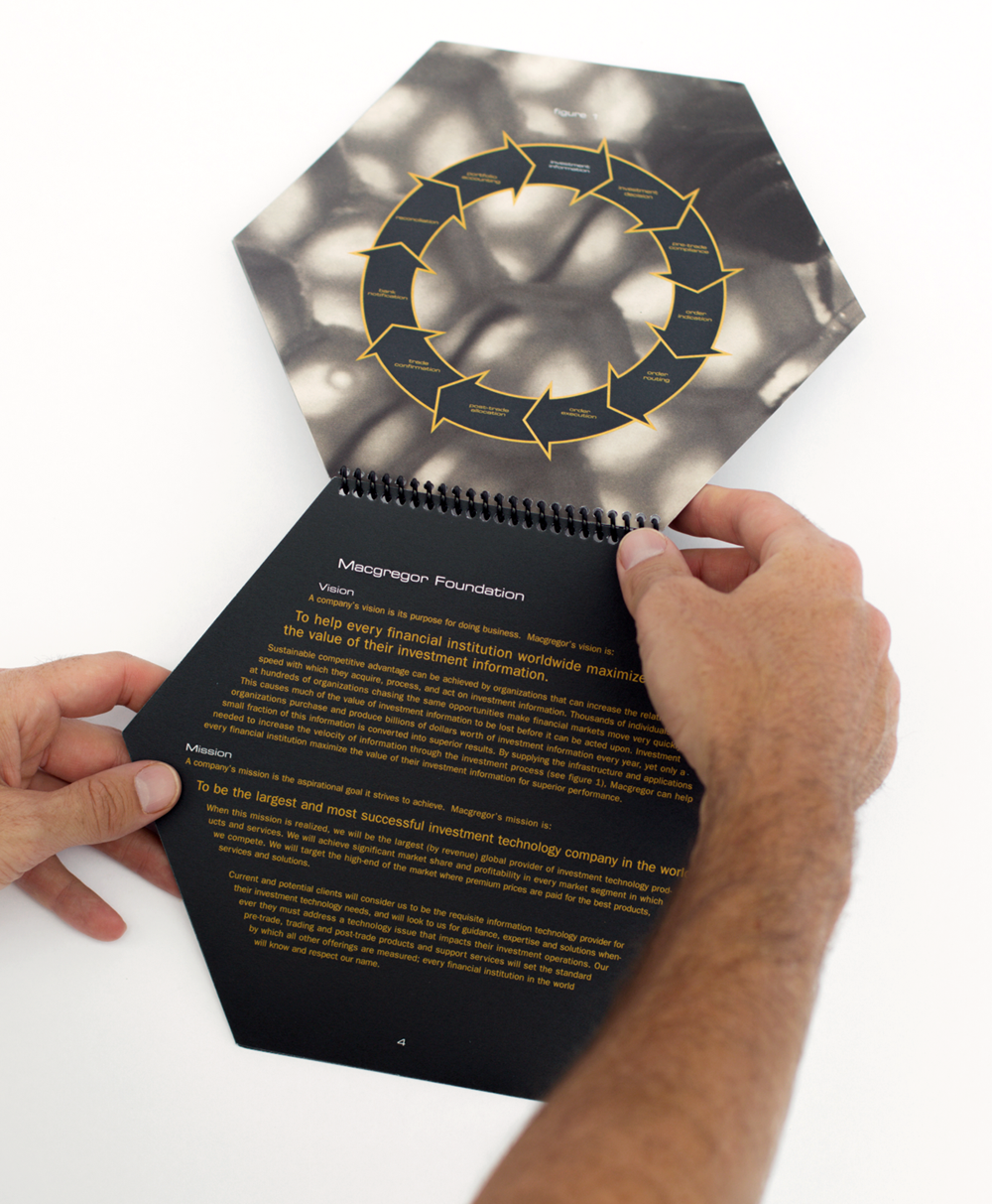 Internal Brand Book - Hexagon Die-cut
