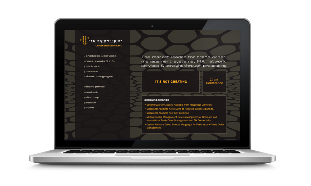 Macgregor Website Redesign | Designed with Ariel Broggi