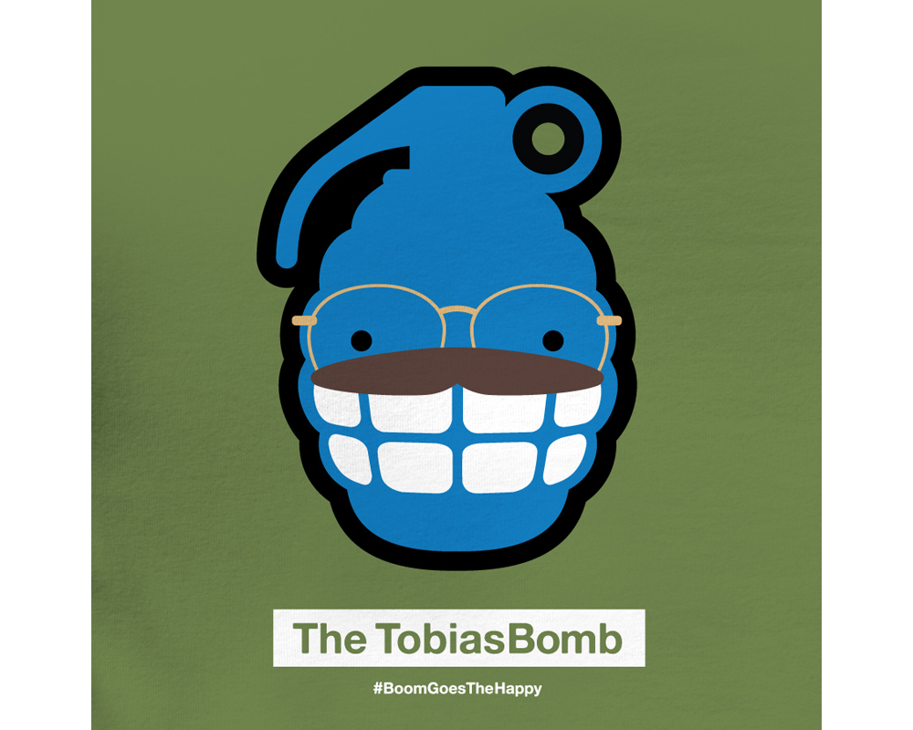 Day 21: The TobiasBomb | Designed with Phil Davis
