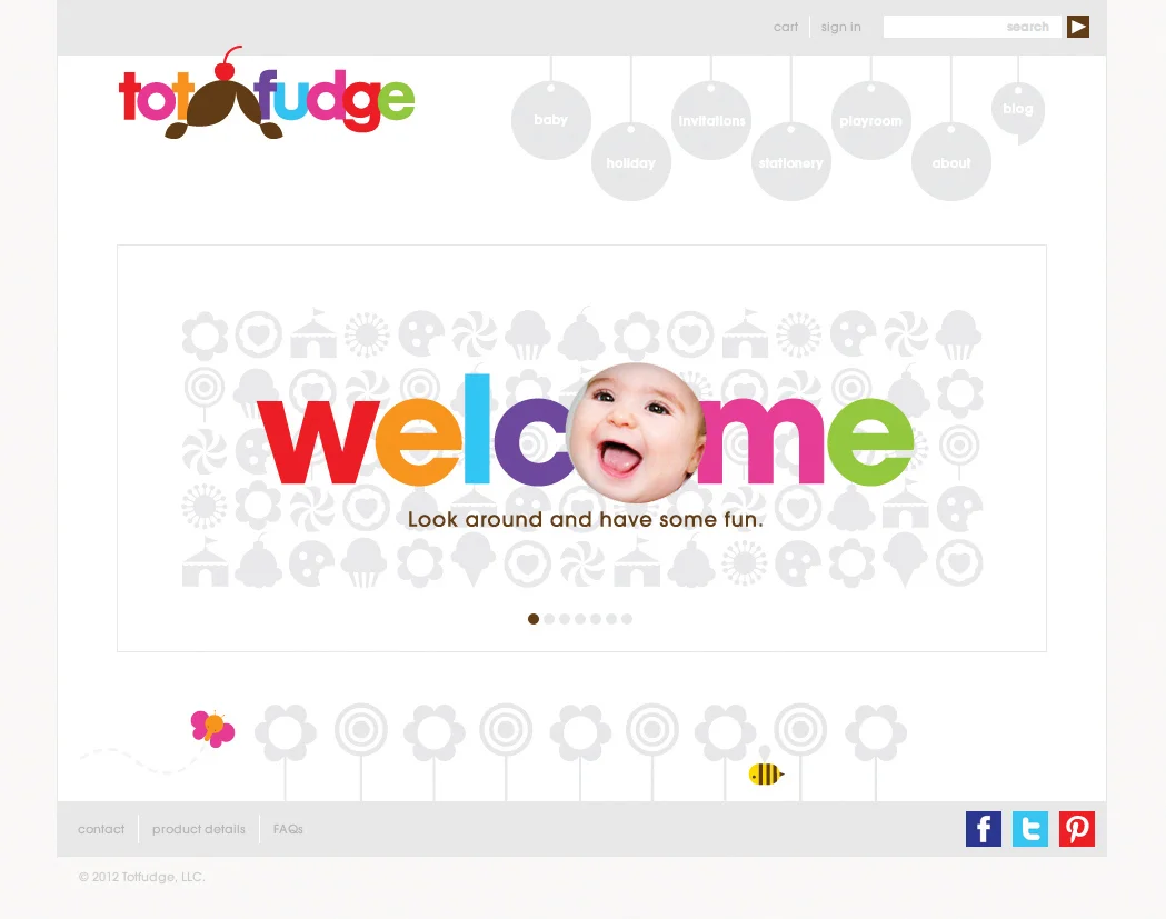 Homepage Design