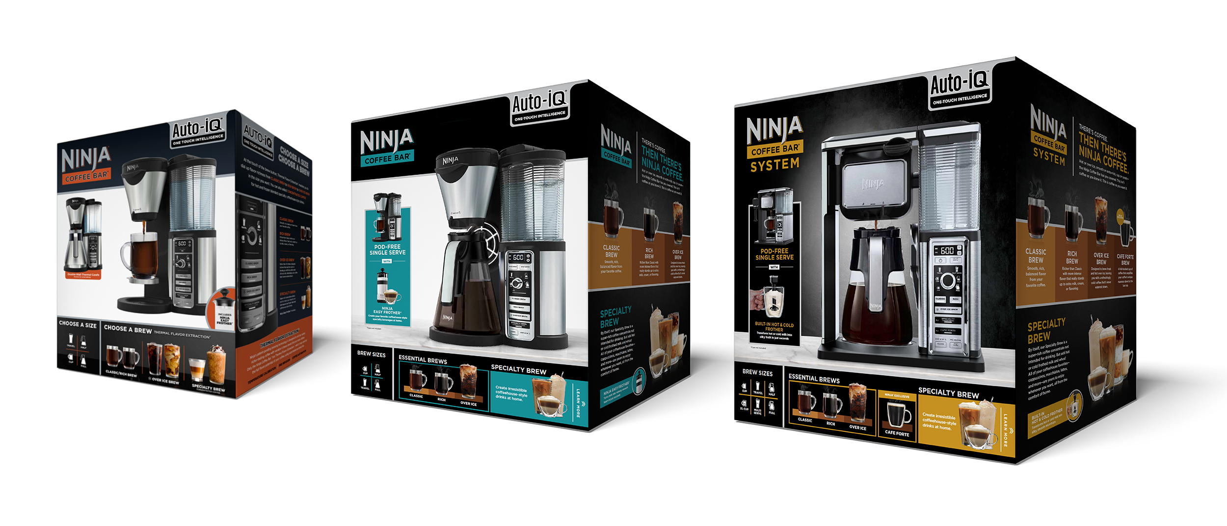 Ninja Coffee Bar Auto-IQ One Touch Intelligence Coffee Maker CF080