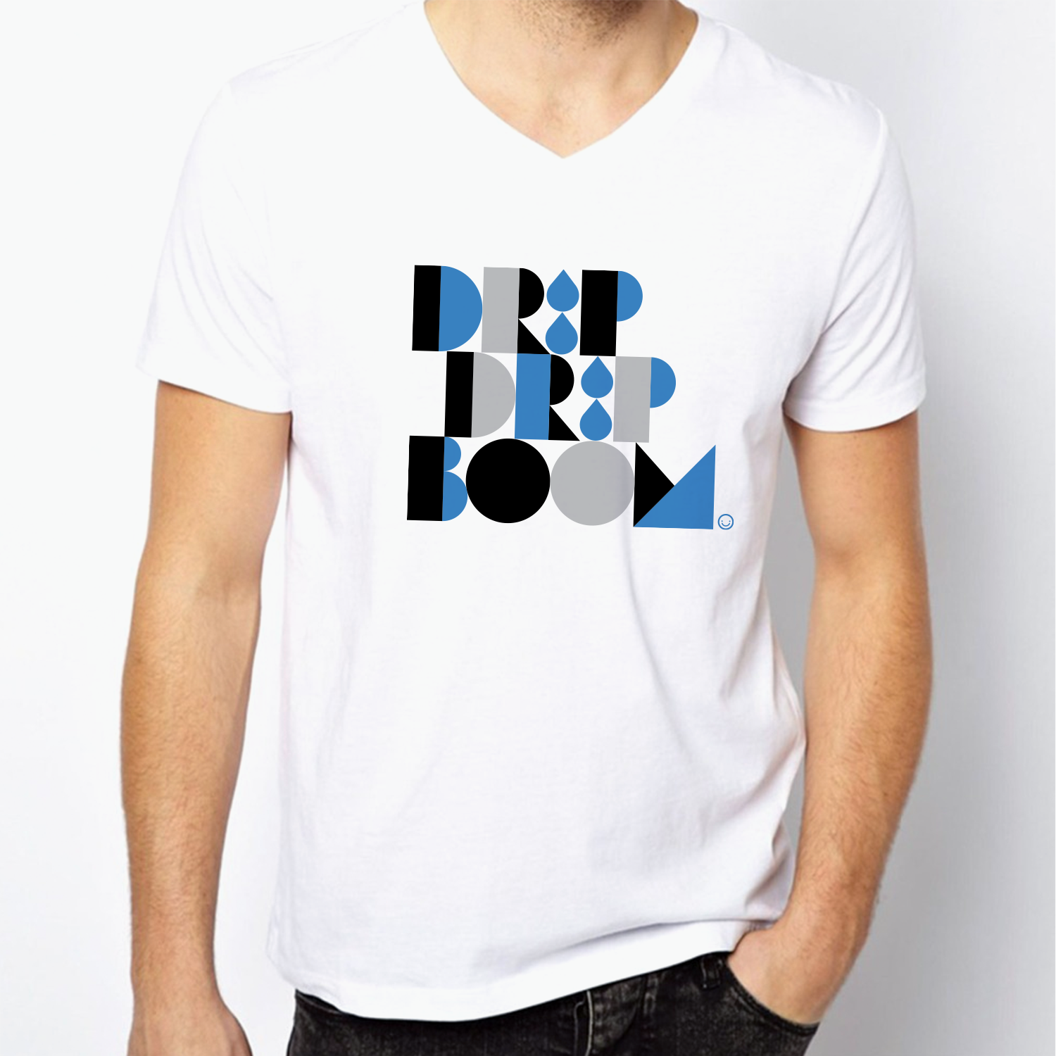 T-shirt design from the Hydrate Humanity Collection