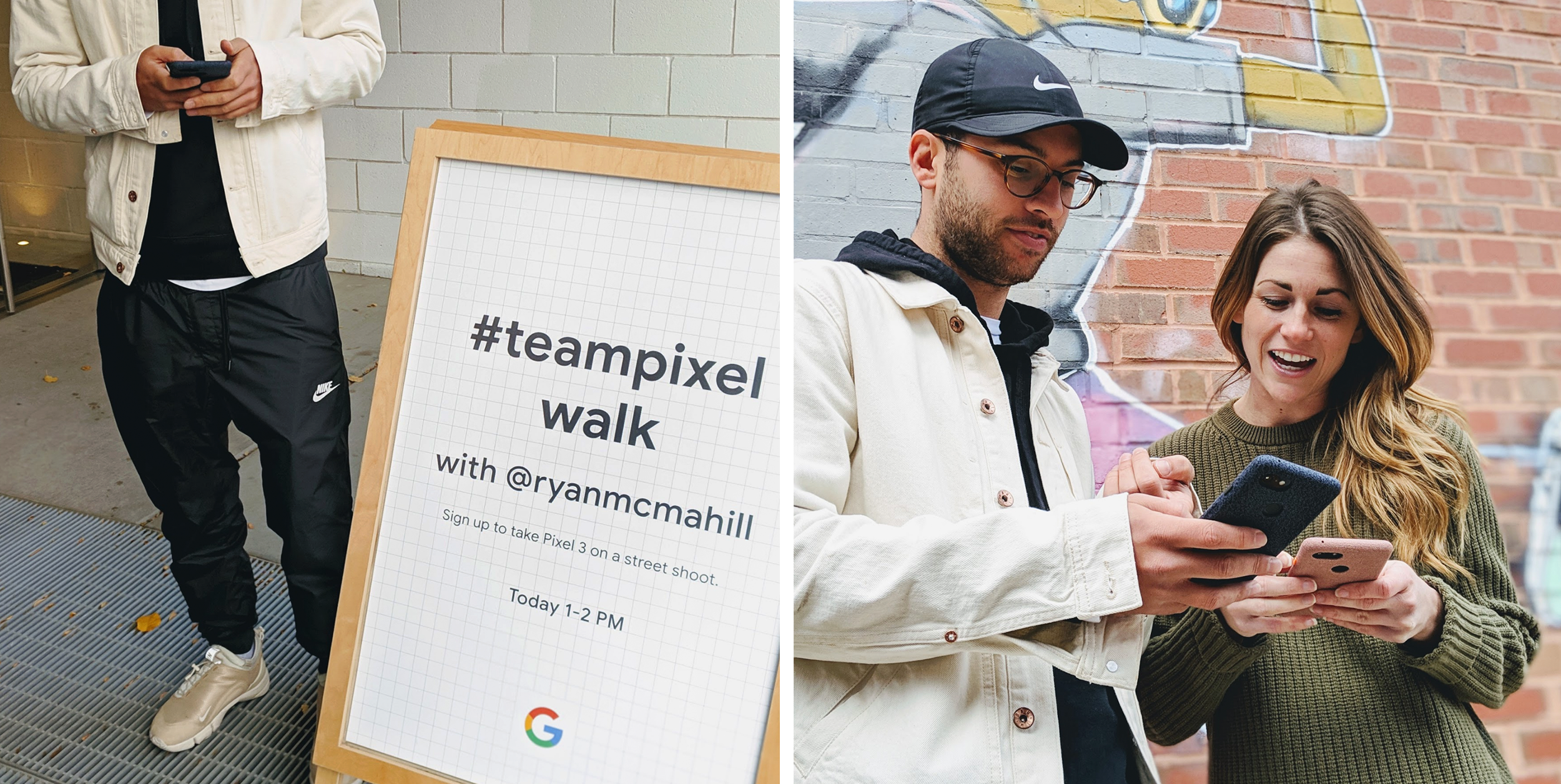 #teampixel walk with @ryanmcmahil