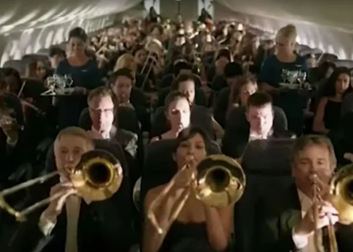 United Airlines commercial, "Onboard with Rhapsody in Blue," 2013