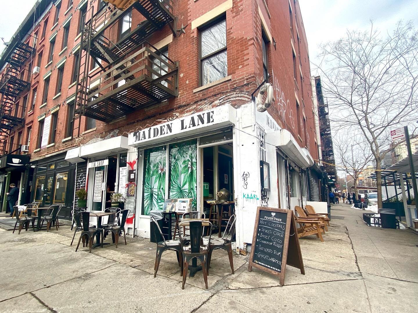 For the health and safety of our customers and staff we&rsquo;re sticking with outdoor dining and our to-go window. It&rsquo;s Friday - let&rsquo;s have some drinks! 
.
.
.
#eastvillage #avenueb #nyc #nyceats #whatsonthetable #eatupnewyork #feedfeed 