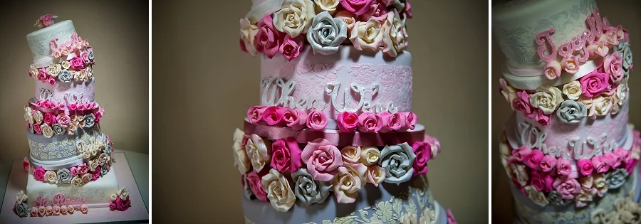 Great Hall at Mains Wedding Cake Photography