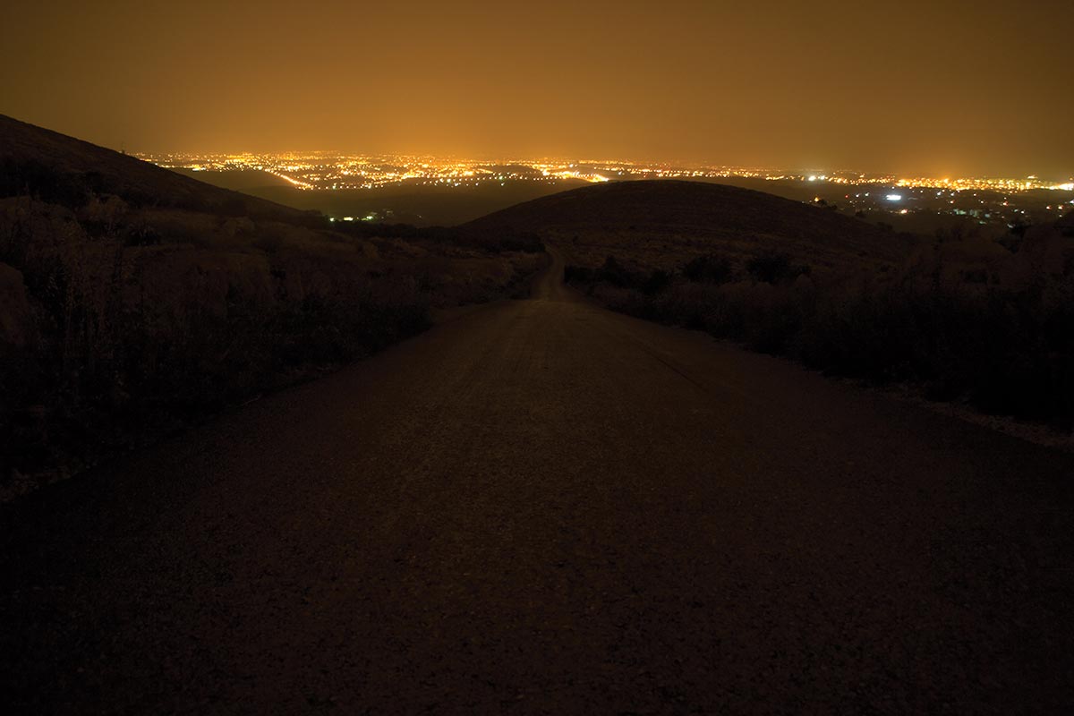   Landscape of Darkness    2010    C-Print photographs + single channel Video 7’ 33”  