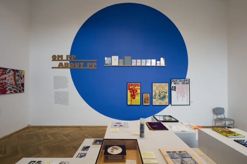 In 2016 the complete history of was exhibited at Charlottenborg in Museum Pist Protta where the editions were presented according to 6 different themes. Photo by Anders Sune Berg.