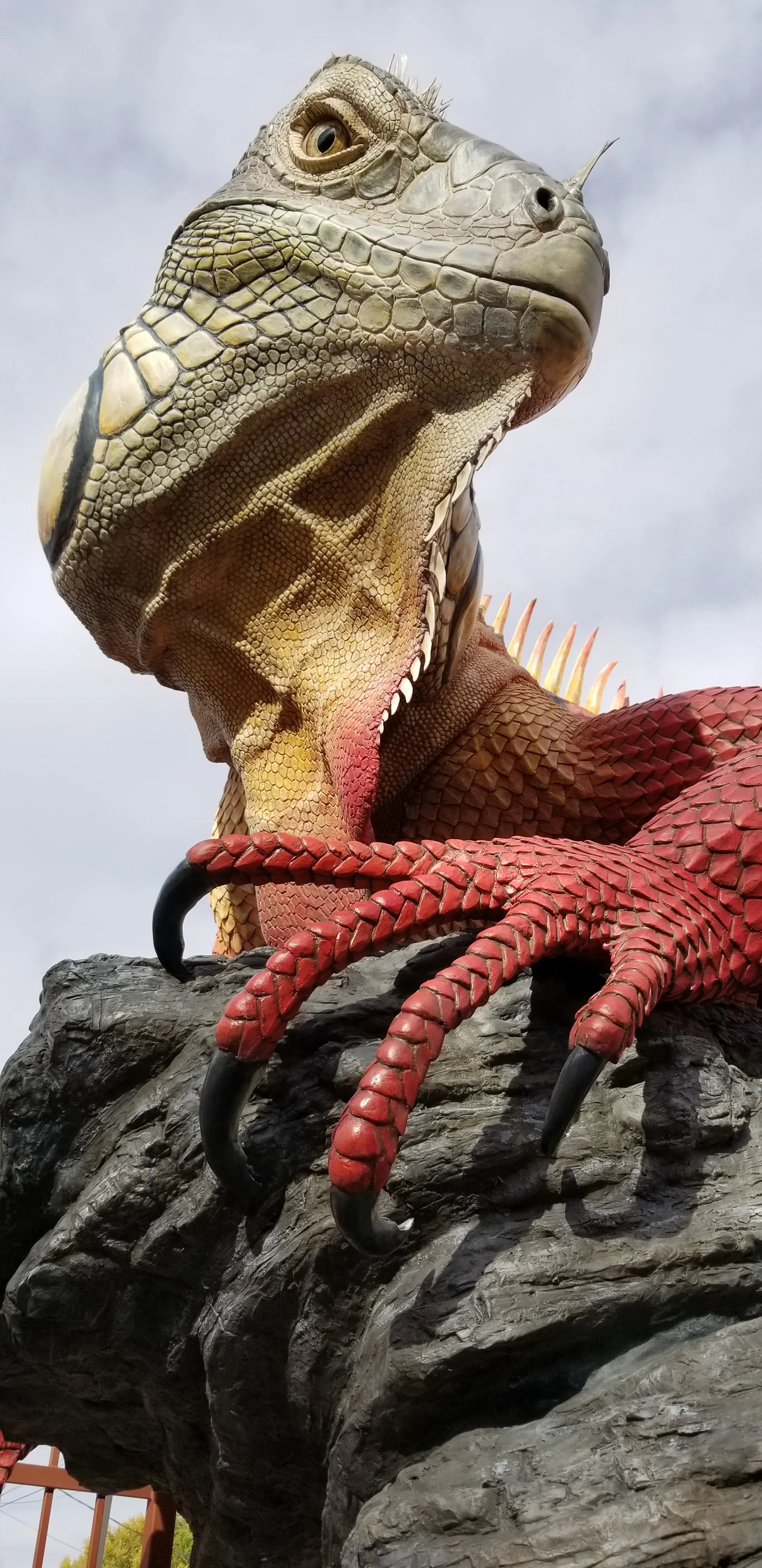 Red Iguana Monument