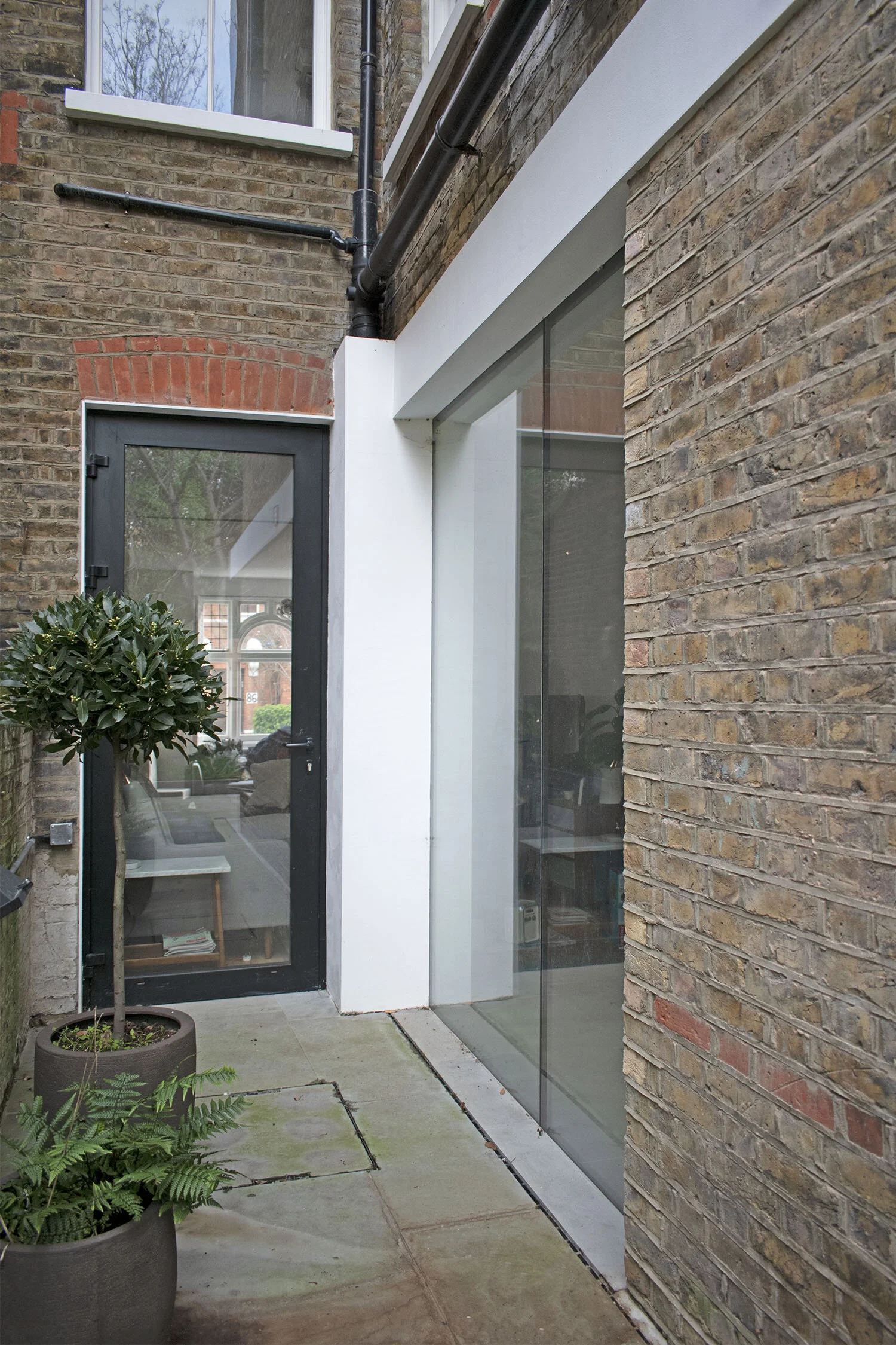 Architect-designed terrace house refurbishment in Hampstead