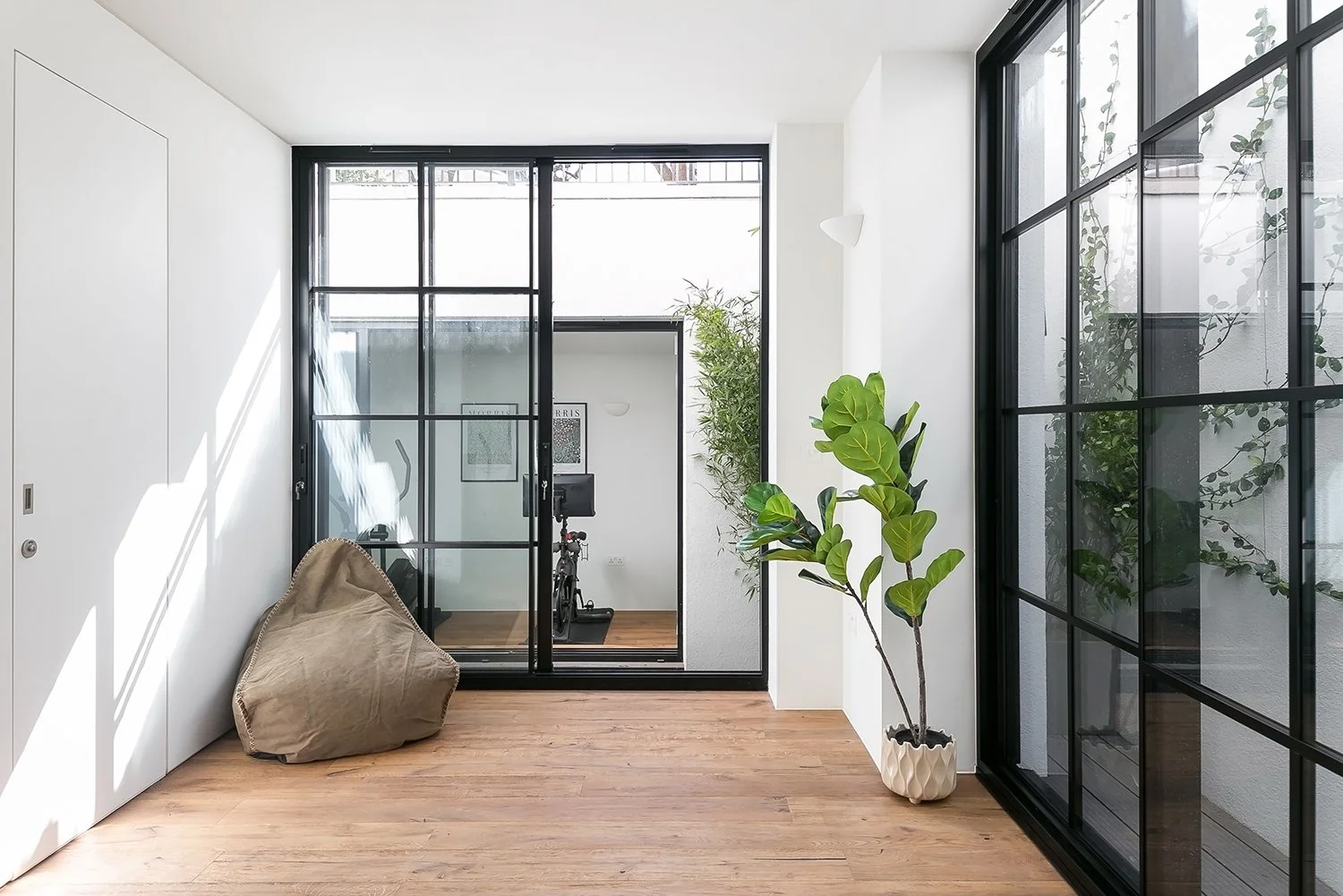 Monument House 11_Williamtozerassociates_basement-lightwell-gym.jpg