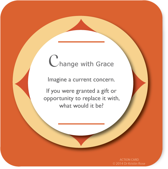 Change with Grace - Assess the Stress - Action Card - Dr. Kristin Rose