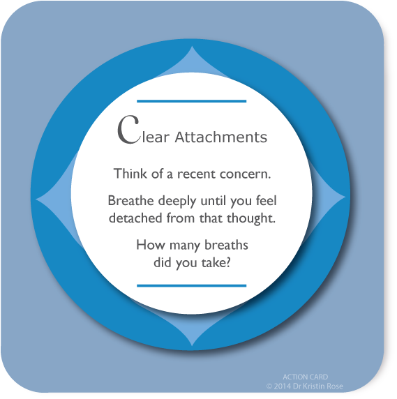 Clear Attachments - Action Card Blog - Dr. Kristin Rose