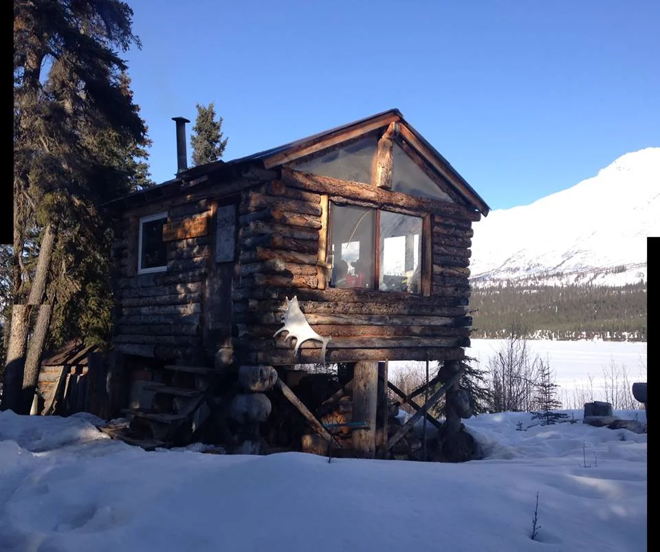 Наш новый базовый лагерь на Аляскинском Хребте