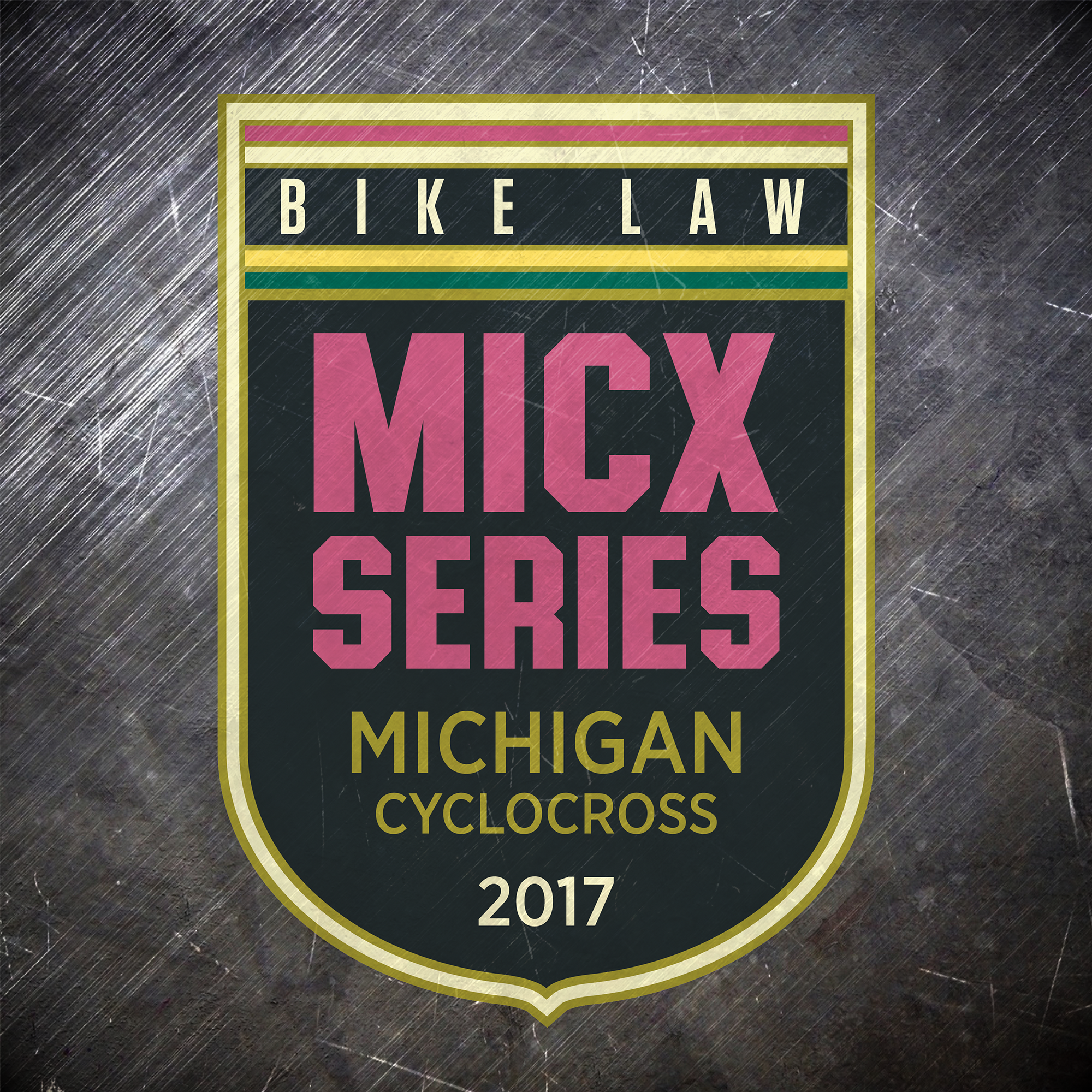 Bike Law 2017 Michigan Cyclocross Series Logo