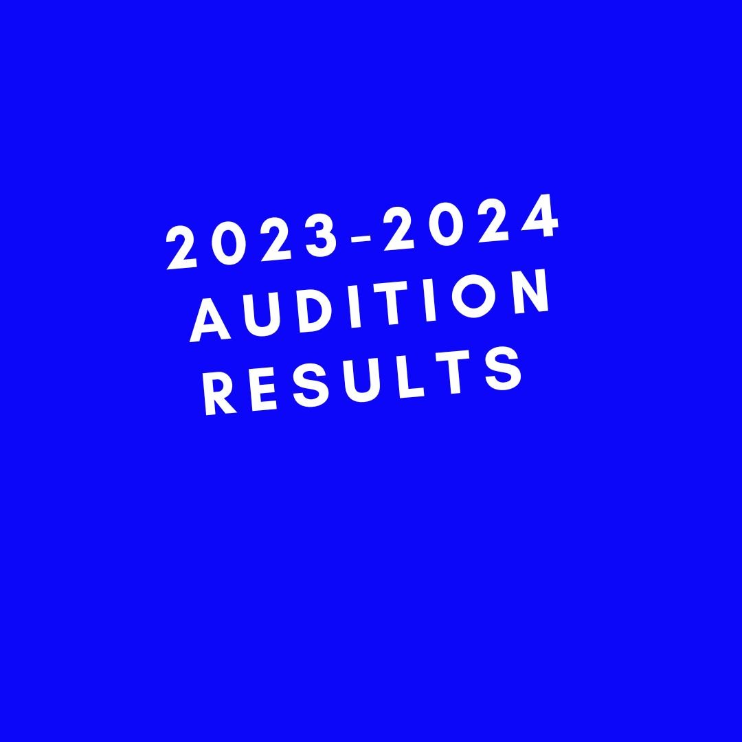 Audition Results — Volume Performance Center