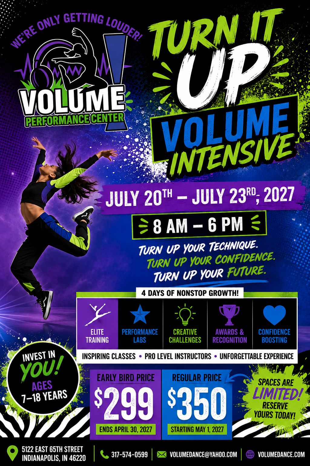 Turn it Up Volume Intensive