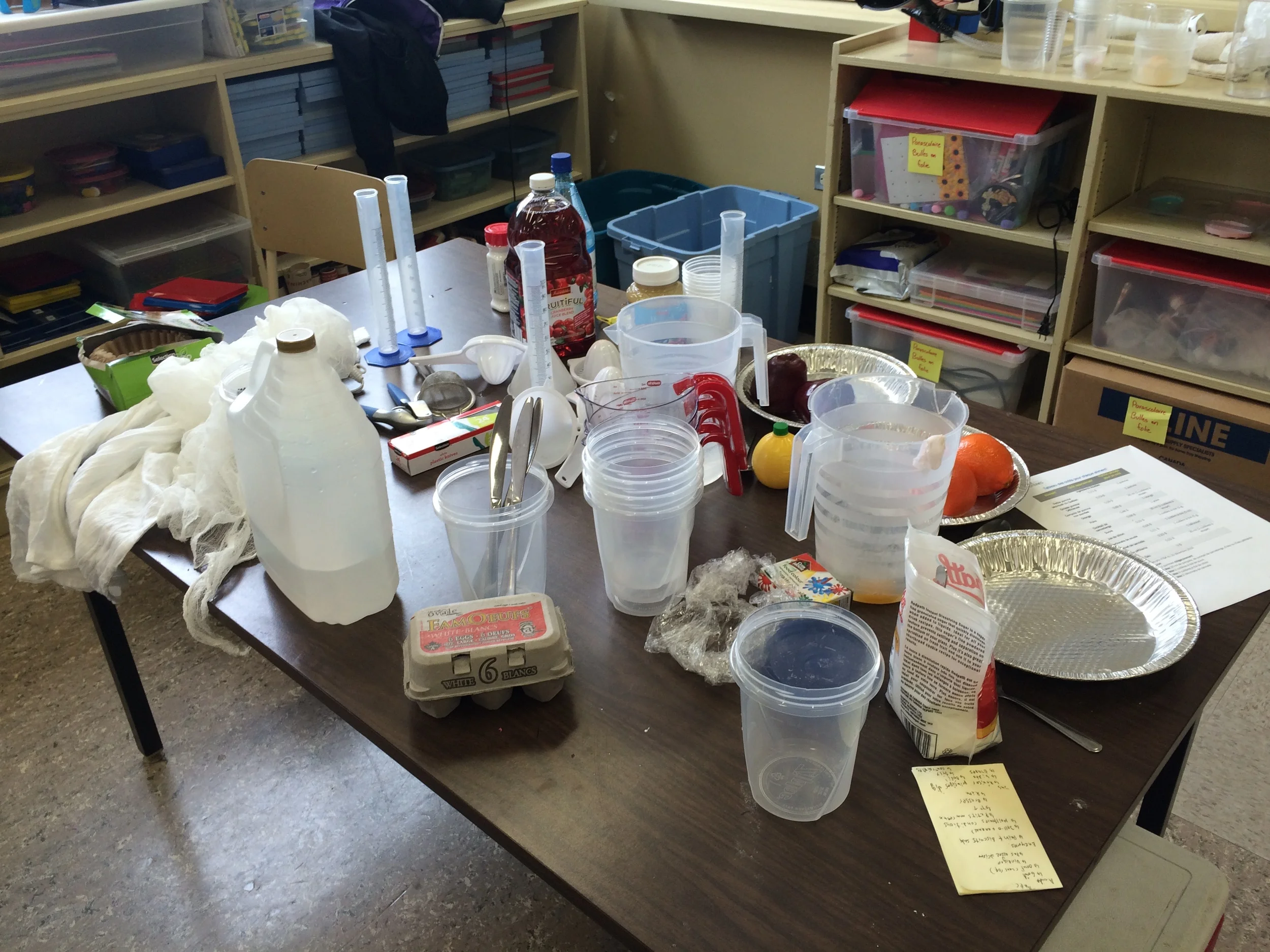 Atelier no 3 : Jus de pomme biotechno!