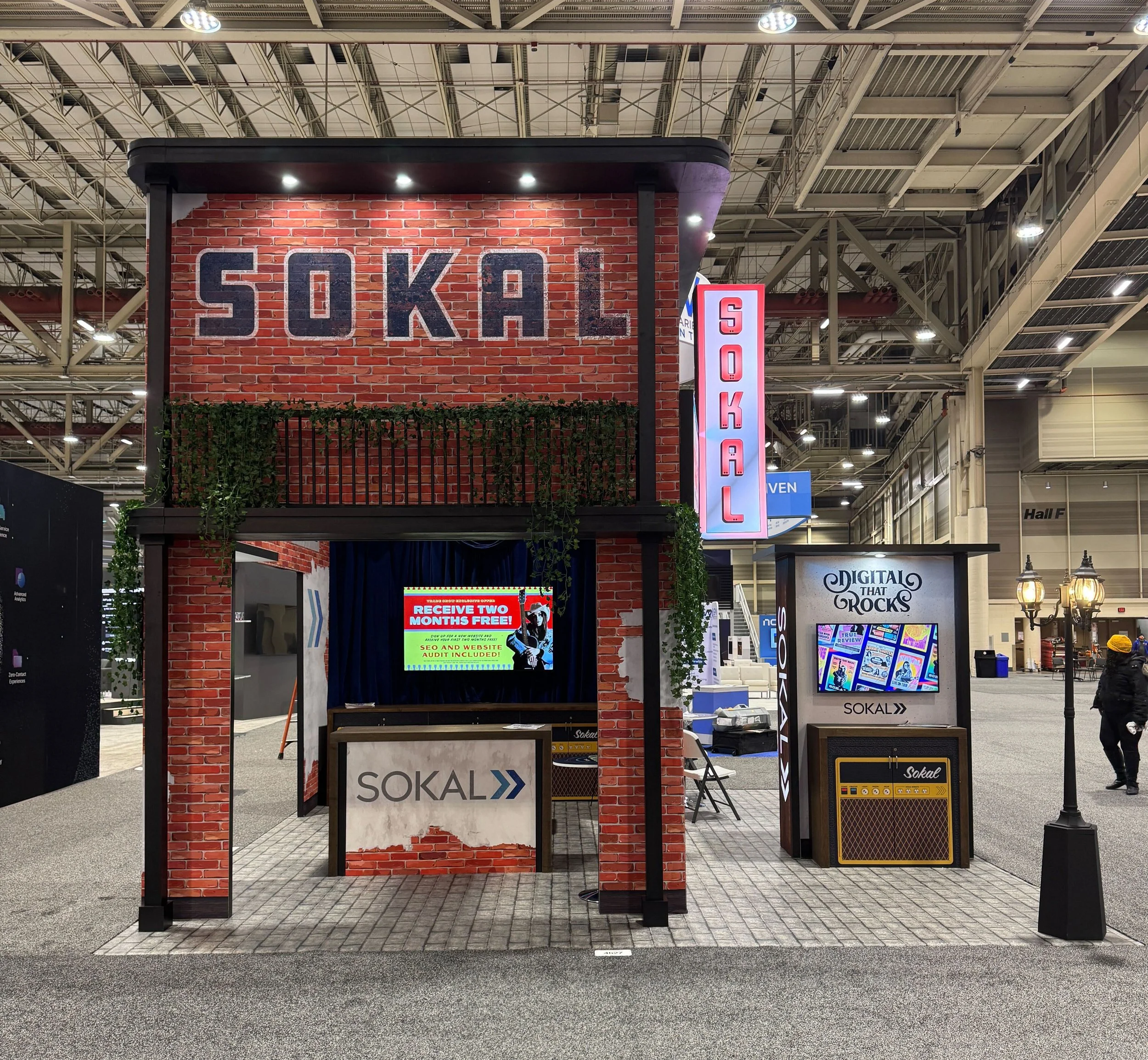 Digital That Rocks Trade Show Booth