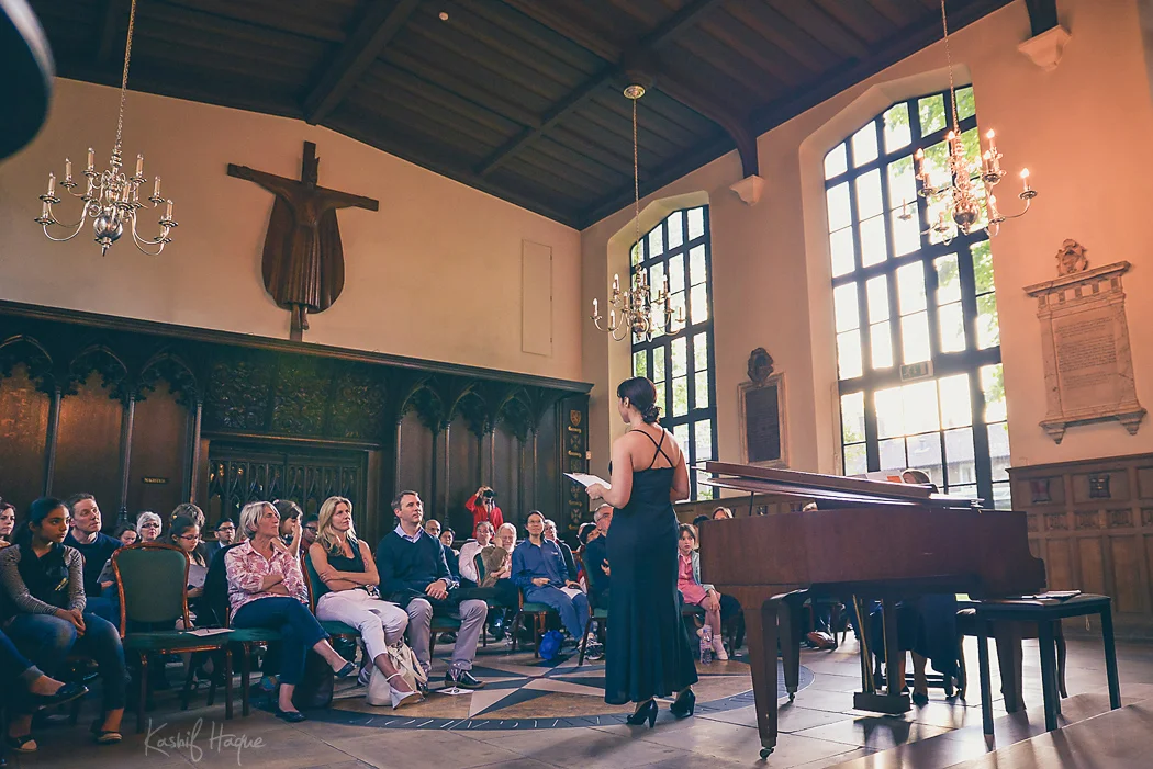 From Bach to Tango An evening of classical music with Jelena Makarova & Katya Schneider in the Chapel of St Katharine's Precinct. Friday, 20 May 2016 