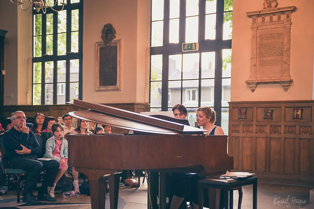 From Bach to Tango An evening of classical music with Jelena Makarova & Katya Schneider in the Chapel of St Katharine's Precinct. Friday, 20 May 2016 