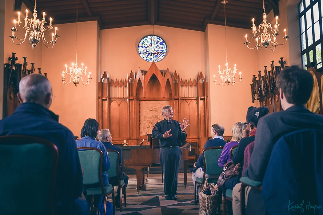 From Bach to Tango An evening of classical music with Jelena Makarova & Katya Schneider in the Chapel of St Katharine's Precinct. Friday, 20 May 2016 