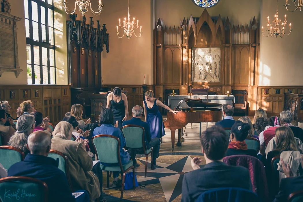 From Bach to Tango An evening of classical music with Jelena Makarova & Katya Schneider in the Chapel of St Katharine's Precinct. Friday, 20 May 2016 